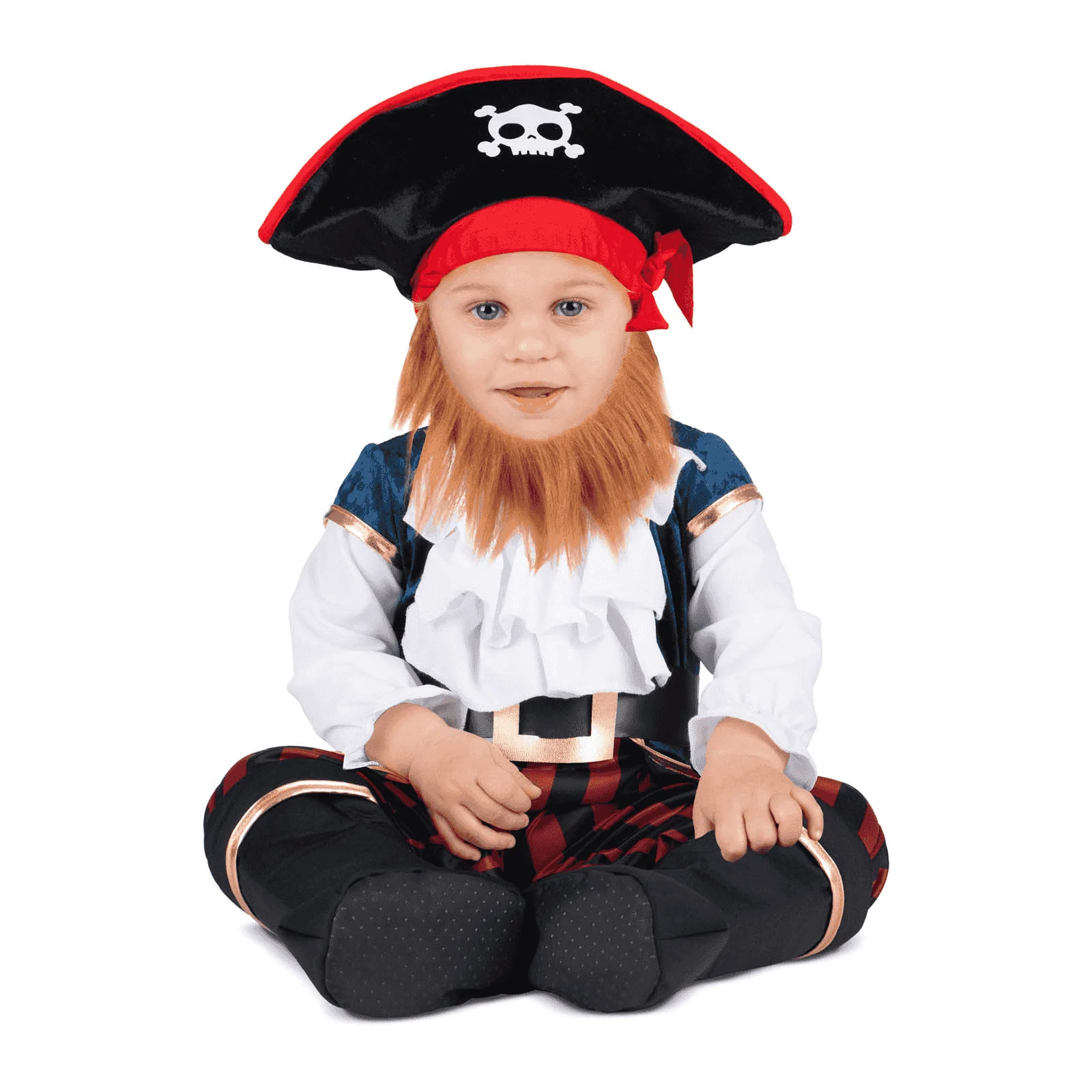 Disfraz de Capitán pirata 24-36 meses bebé