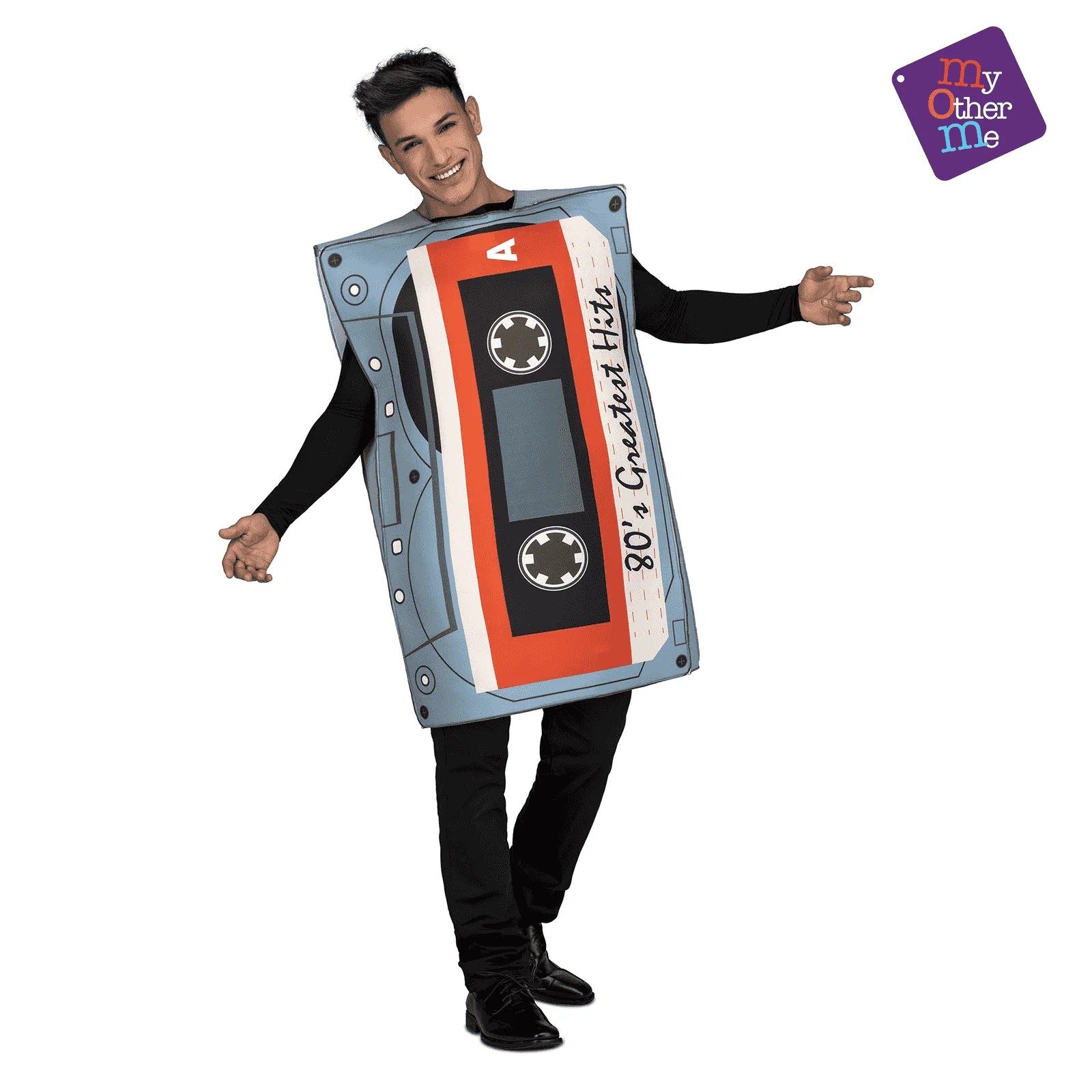 Disfraz de Cassette adulto talla ML - Image 2