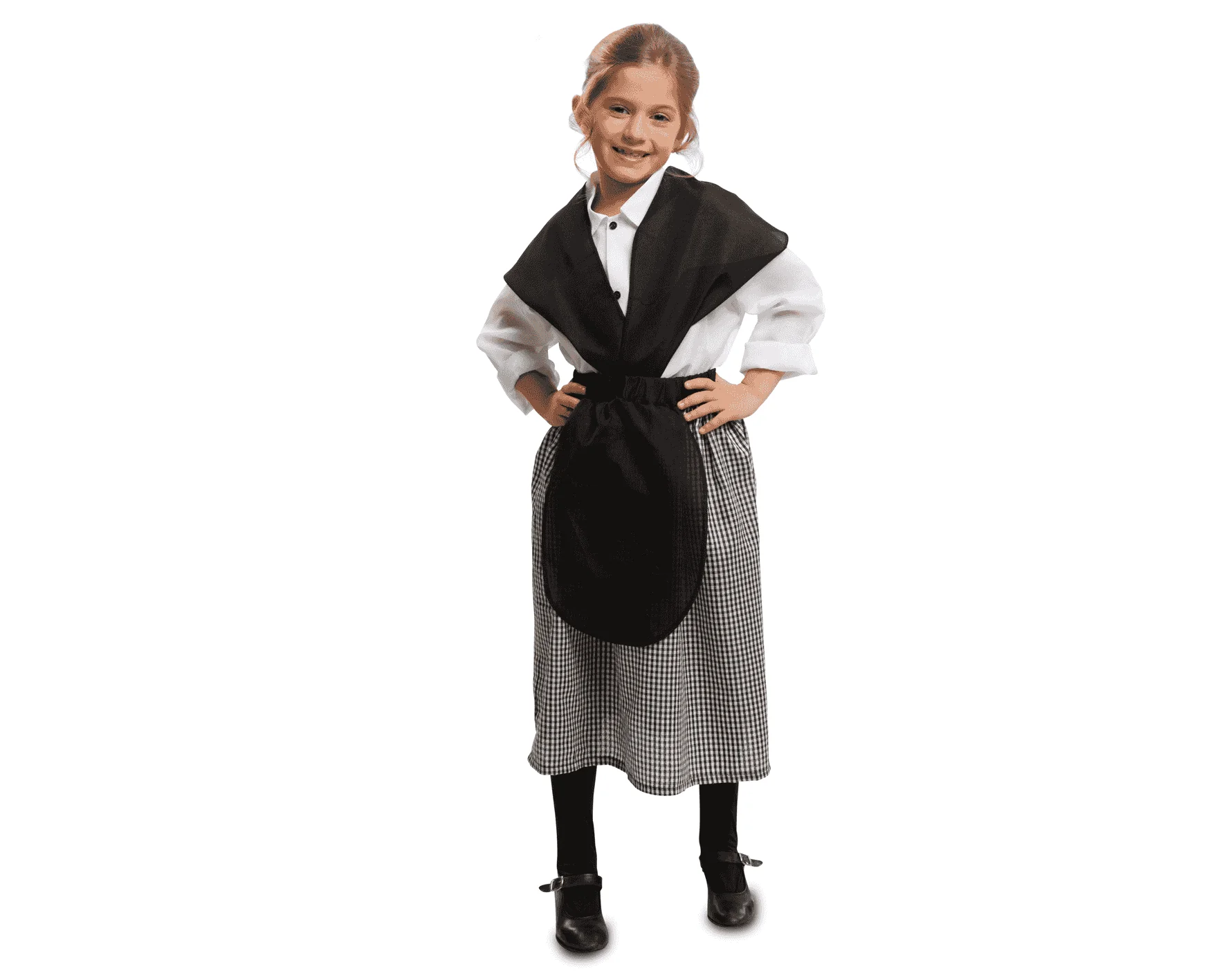 Disfraz de Castañera 7-9 años infantil