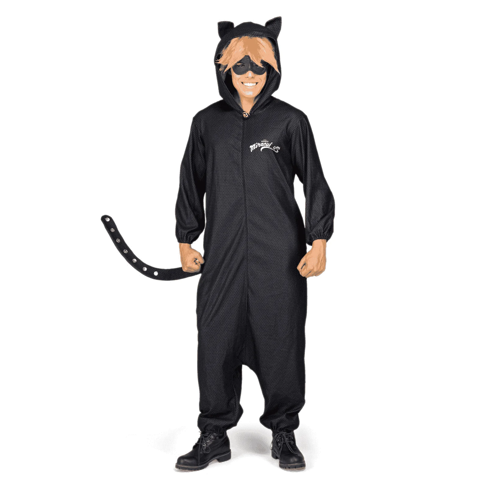 Disfraz de Cat noir pyjamas adulto talla XS