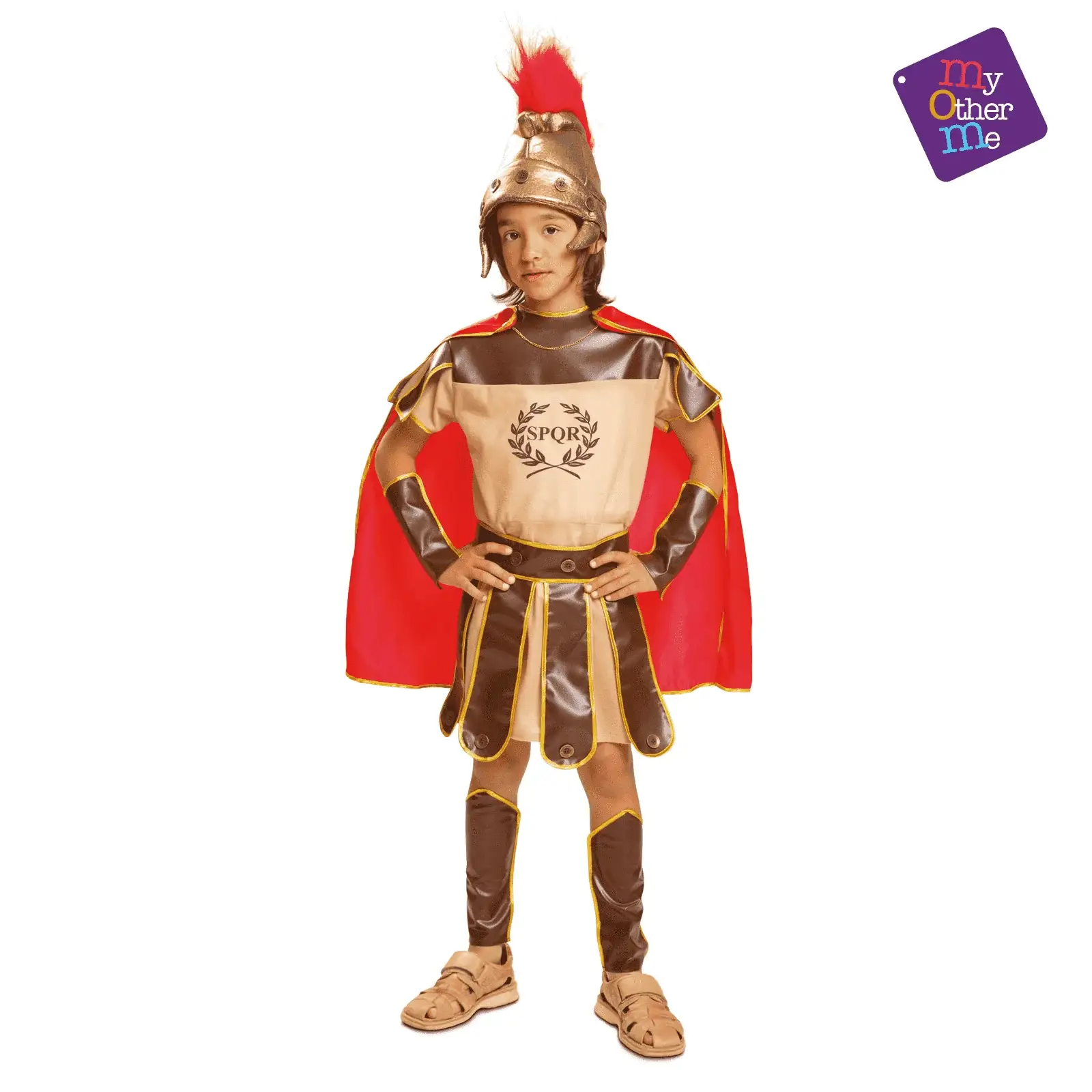 Disfraz de Centurión romano talla 10-12 años – Ideal para carnaval, fiestas y eventos divertidos