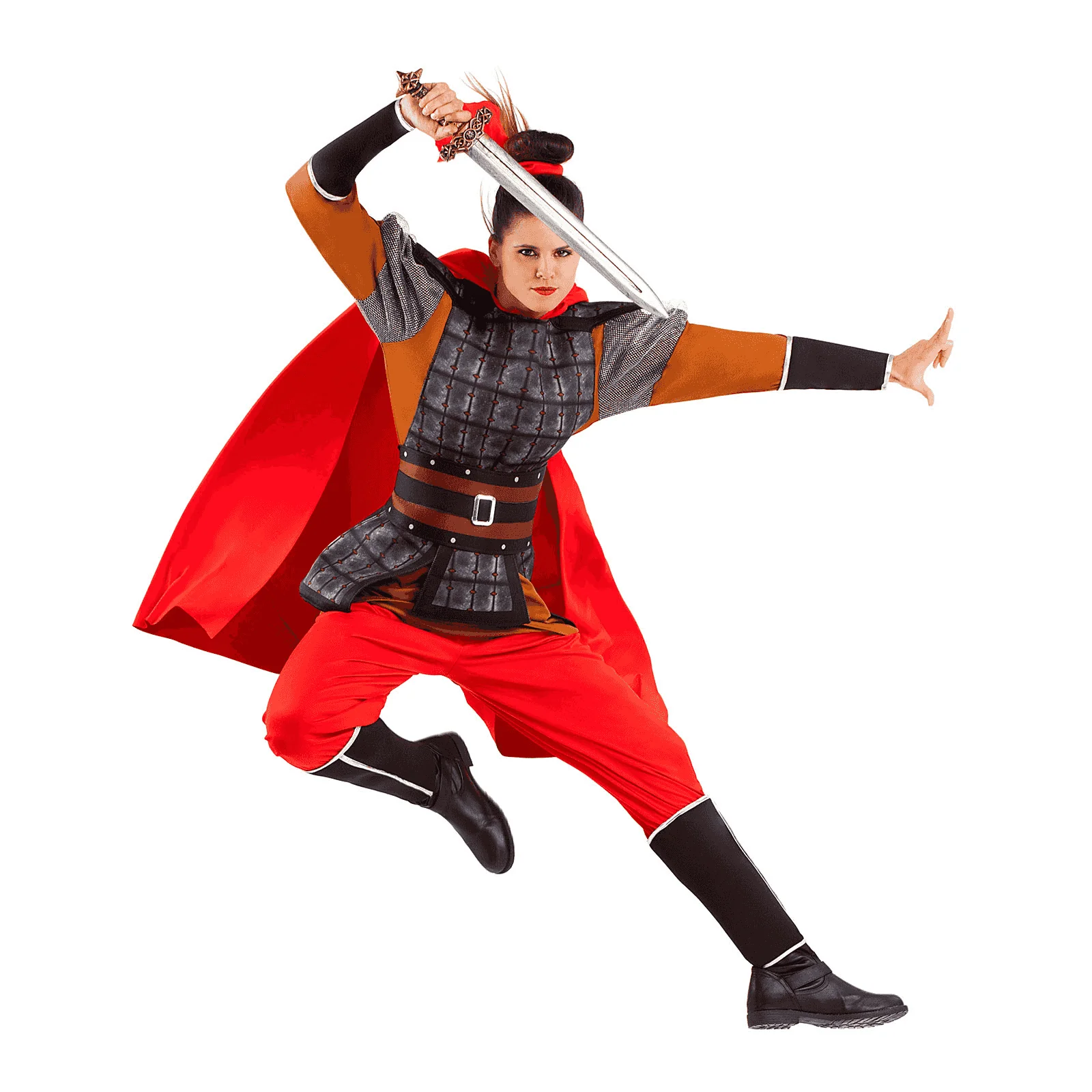 Disfraz de Chinese warrior adulto talla S - Image 4