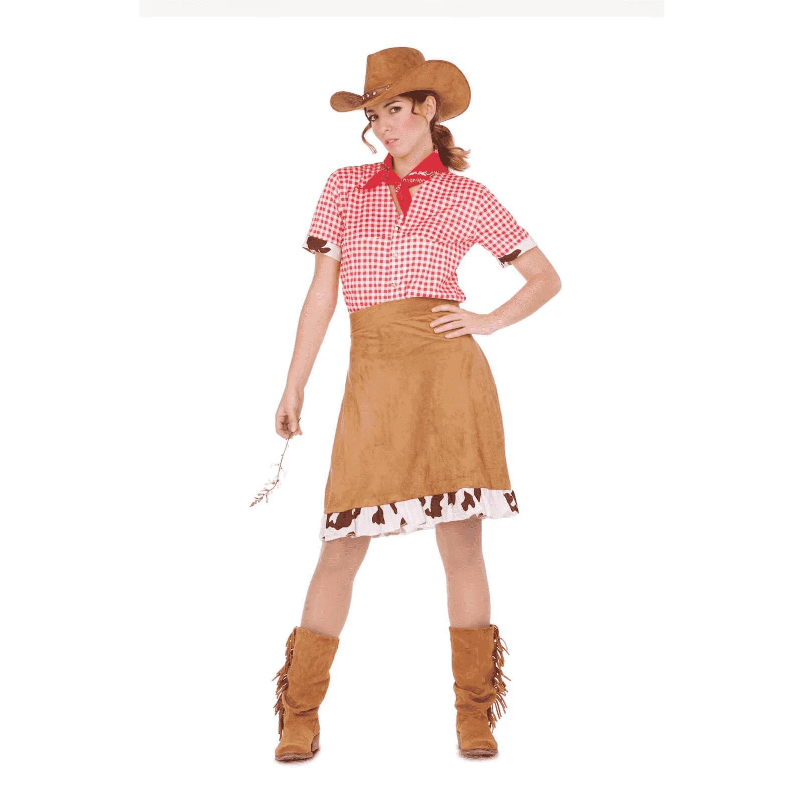 Disfraz de Cowgirl adulto talla ML