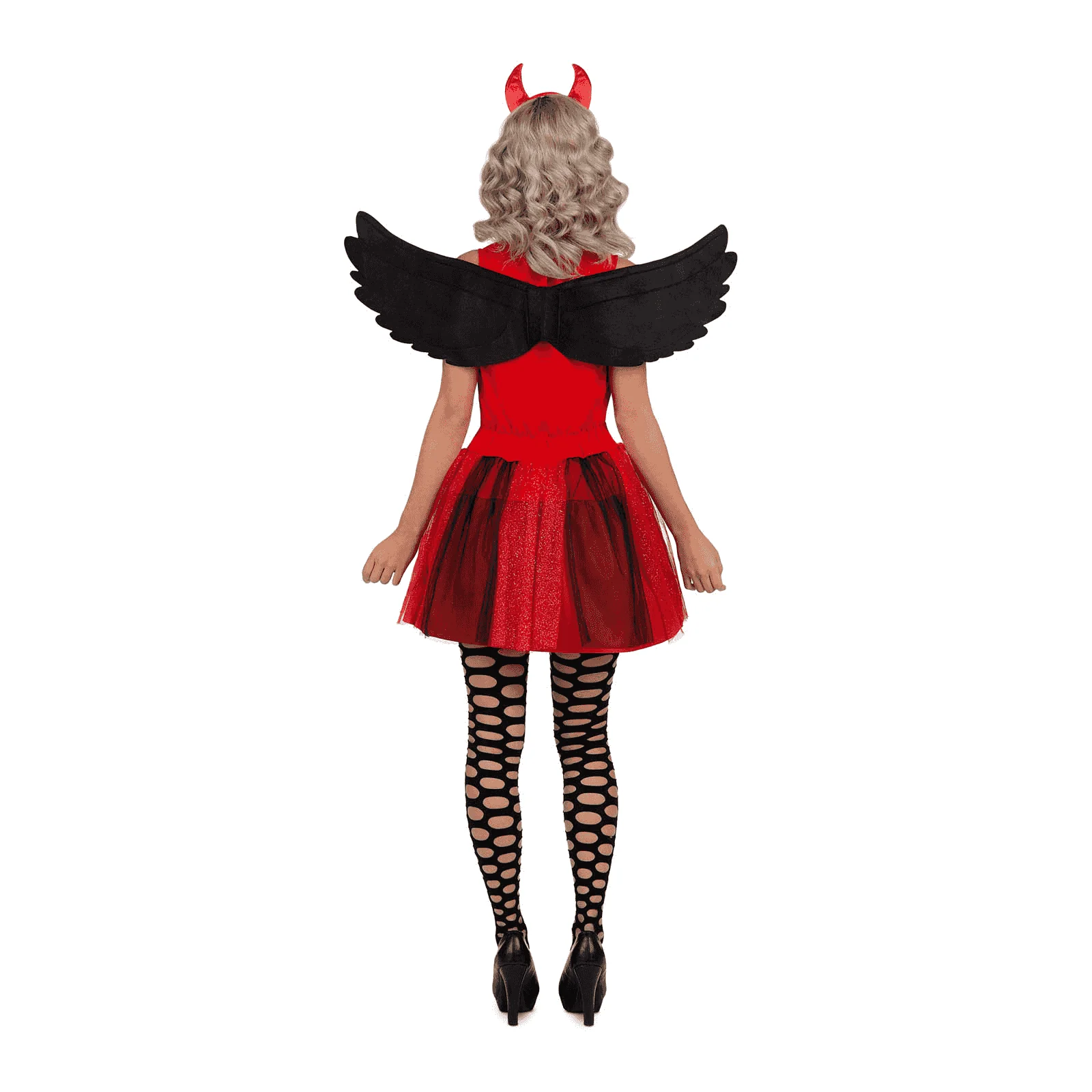 Disfraz de Diablesa punk adulto talla ML - Image 3