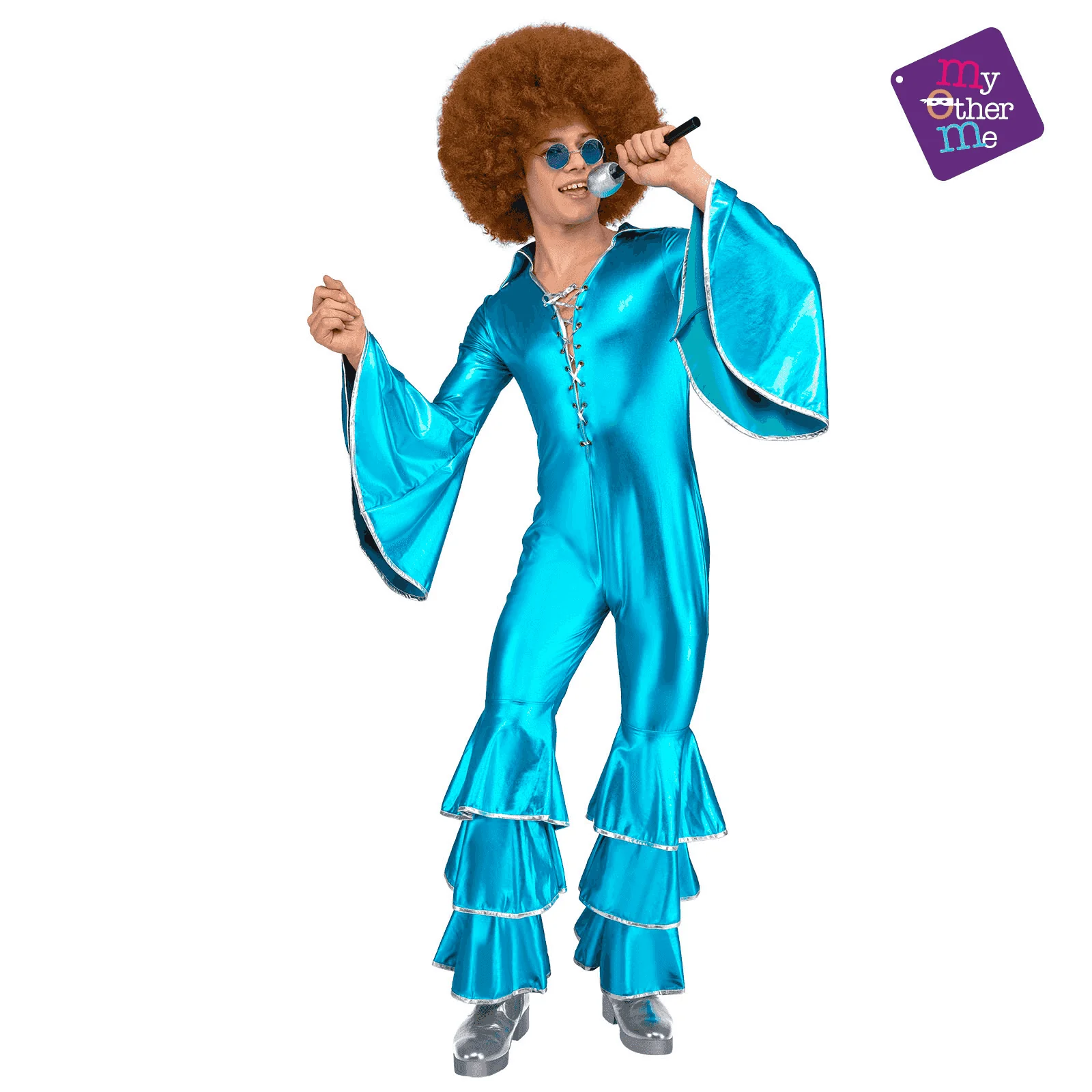 Disfraz de Disco boy adulto talla XL
