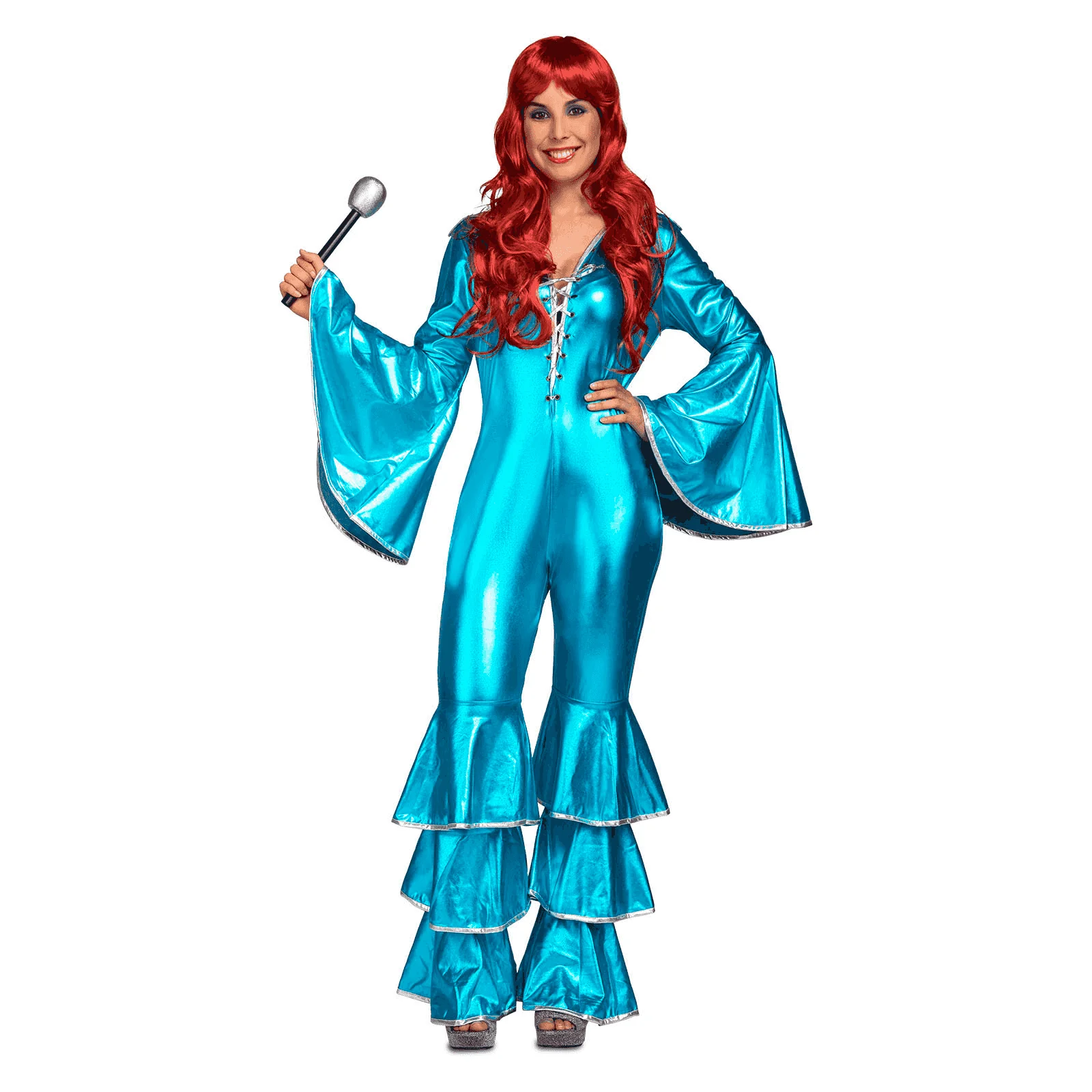 Disfraz de Disco girl adulto talla XXL