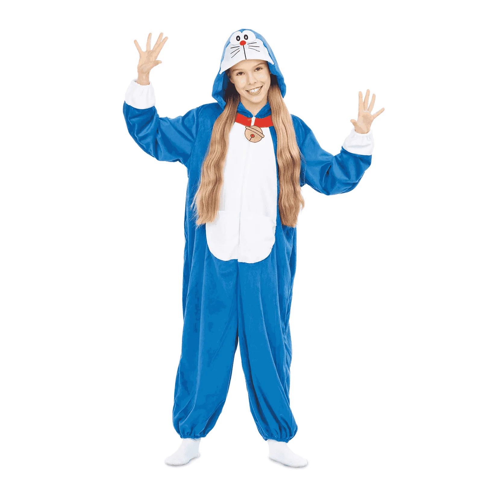 Disfraz de Doraemon jumpsuit 12-14 años infantil - Image 2