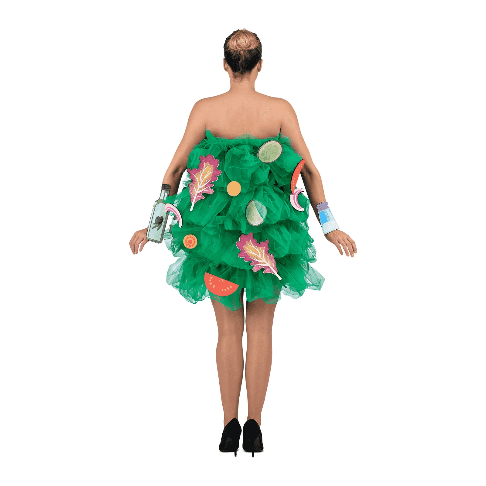 Disfraz de Ensalada one size adult adulto talla TALLA ÚNICA - Image 3