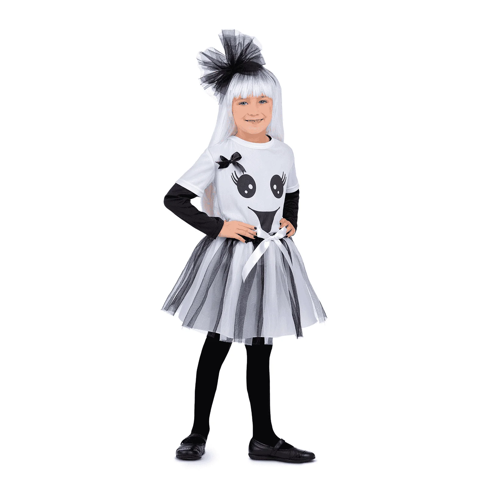 Disfraz de Fantasma tutú 7-9 años infantil