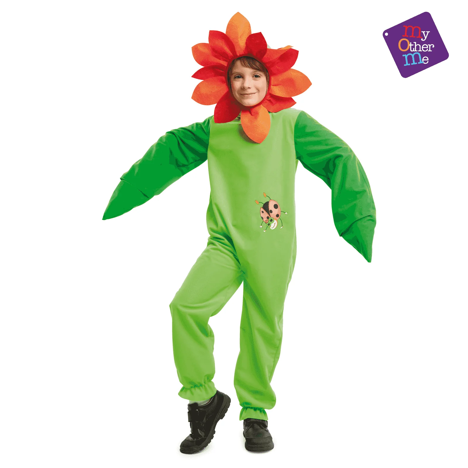 Disfraz de Flor mariquita 1-2 años bebé