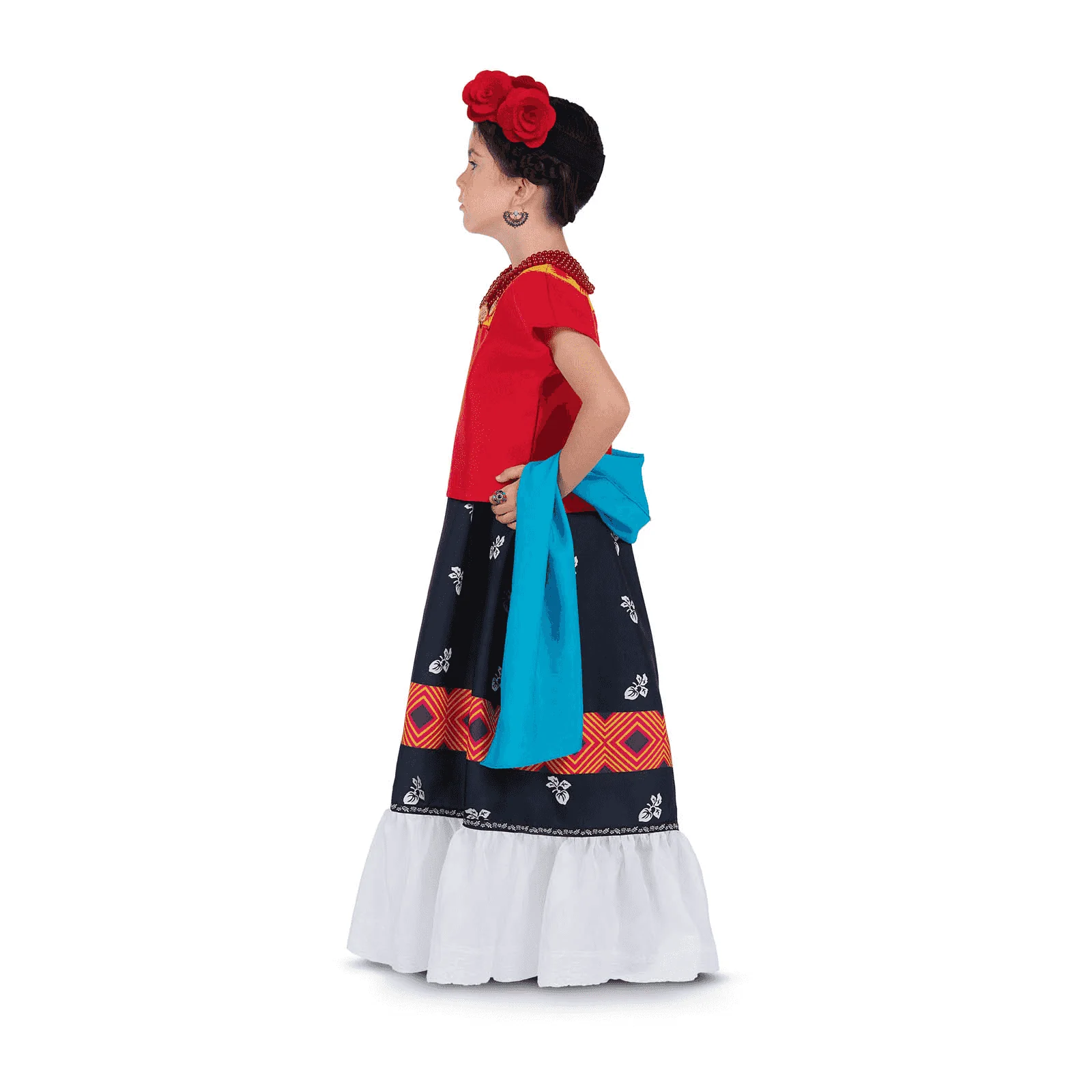 Disfraz de Frida kahlo child 5-6 años infantil - Image 4