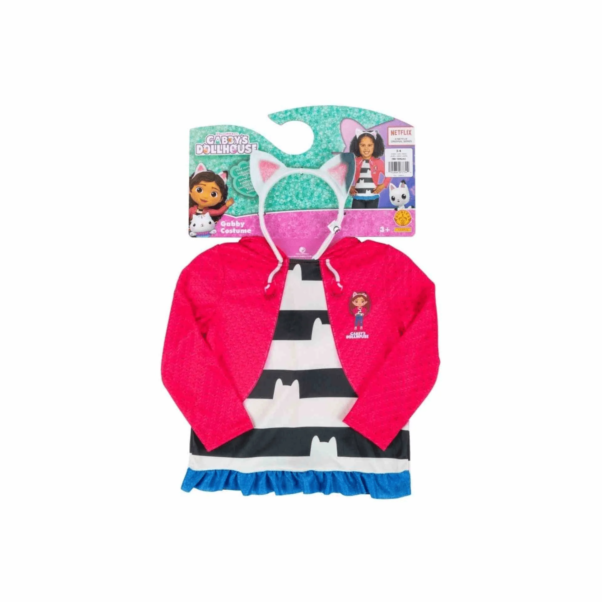 Disfraz de Gabby´s Dollhouse para Niños - Talla 3 a 5 Años