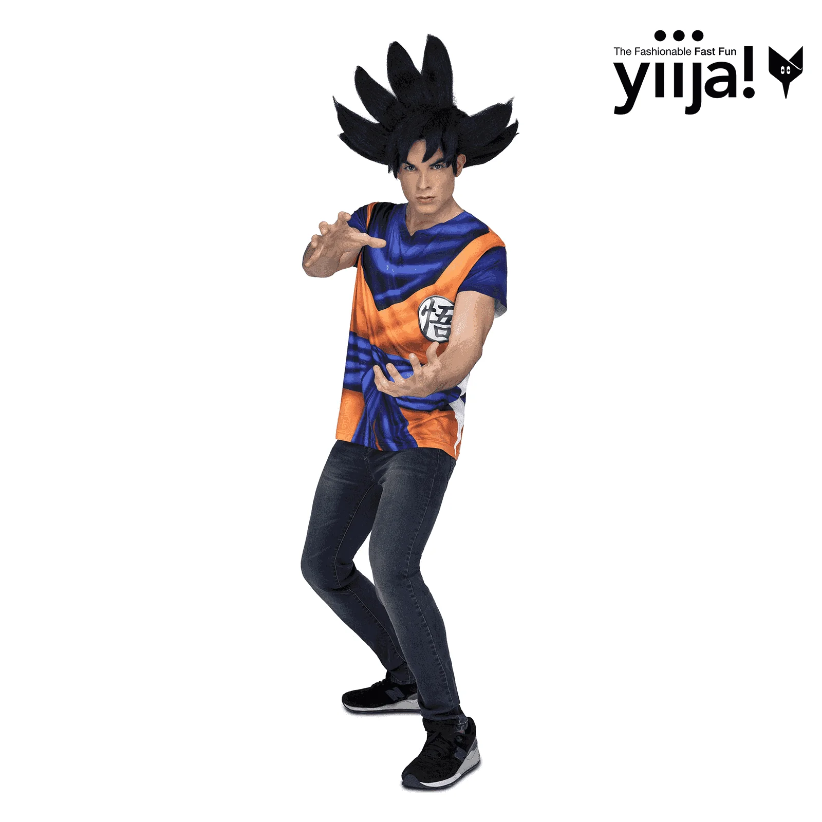 Disfraz de Goku t-shirt adulto talla XL - Image 2