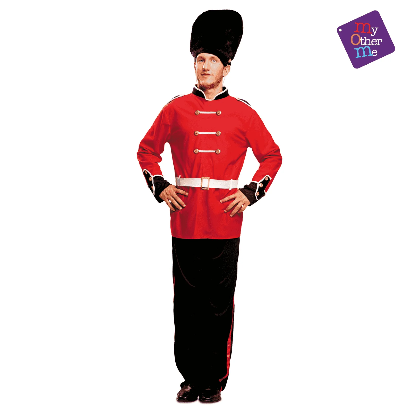Disfraz de Guardia inglesa adulto talla ML