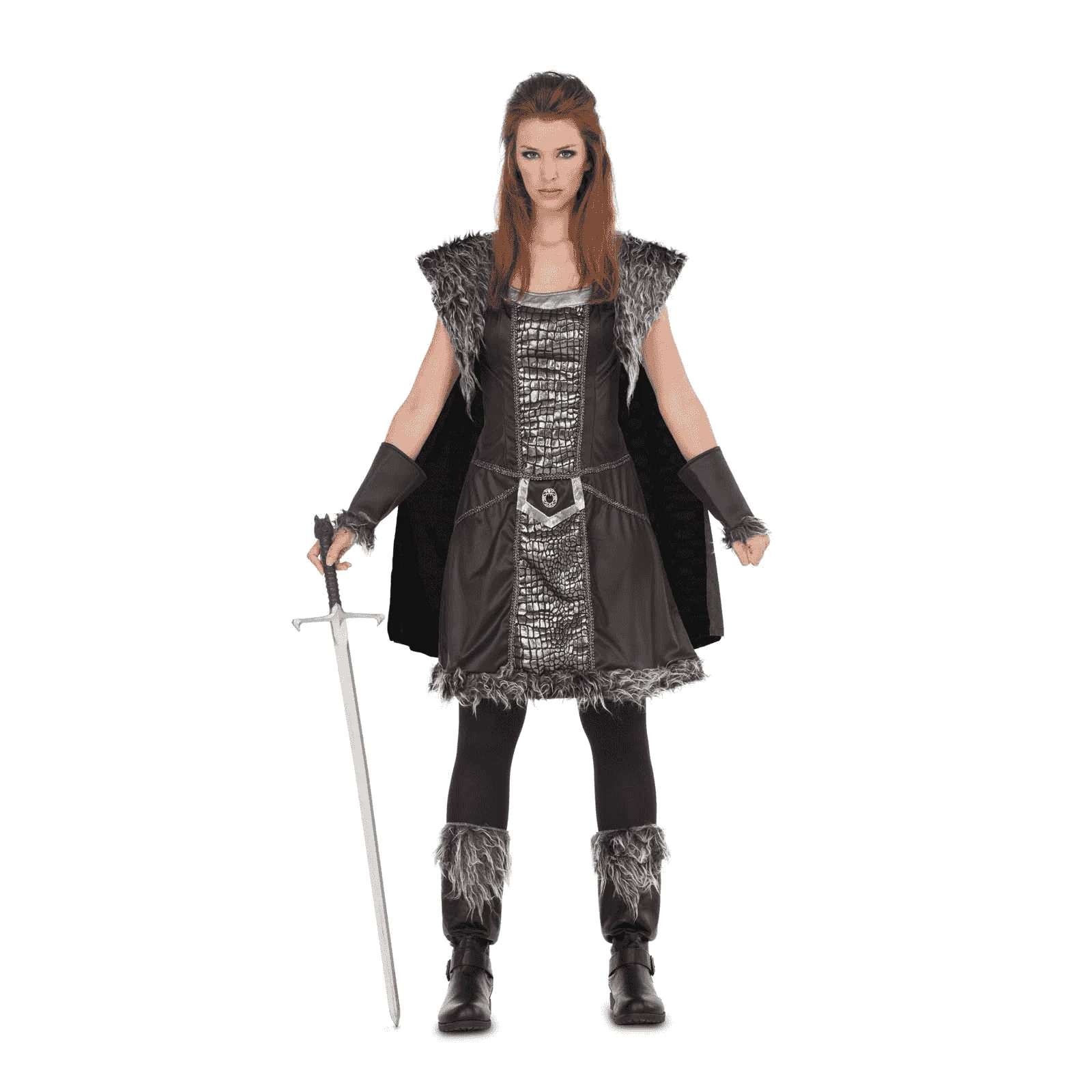 Disfraz de Guerrera del norte adulto talla ML