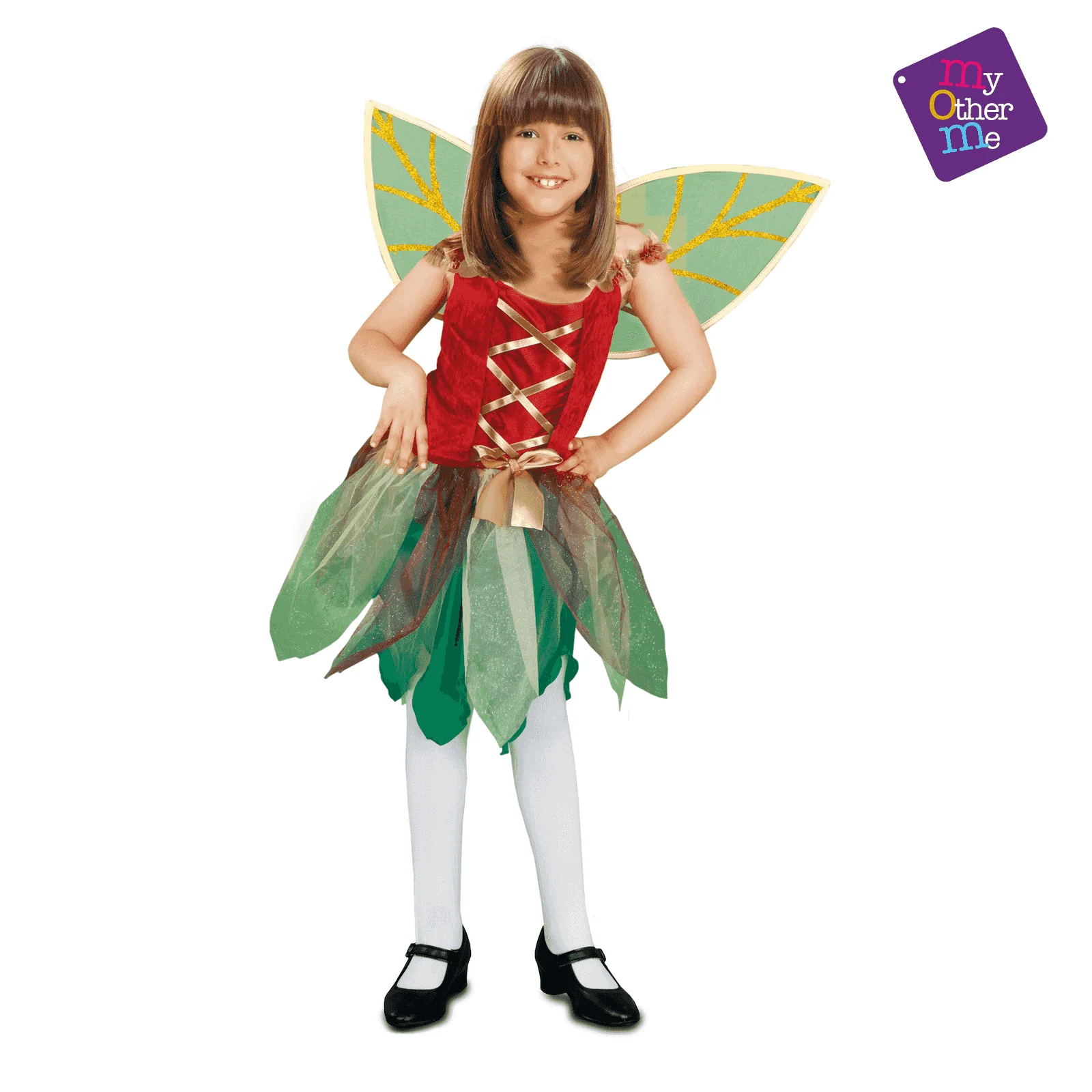 Disfraz de Hada del bosque 10-12 años infantil