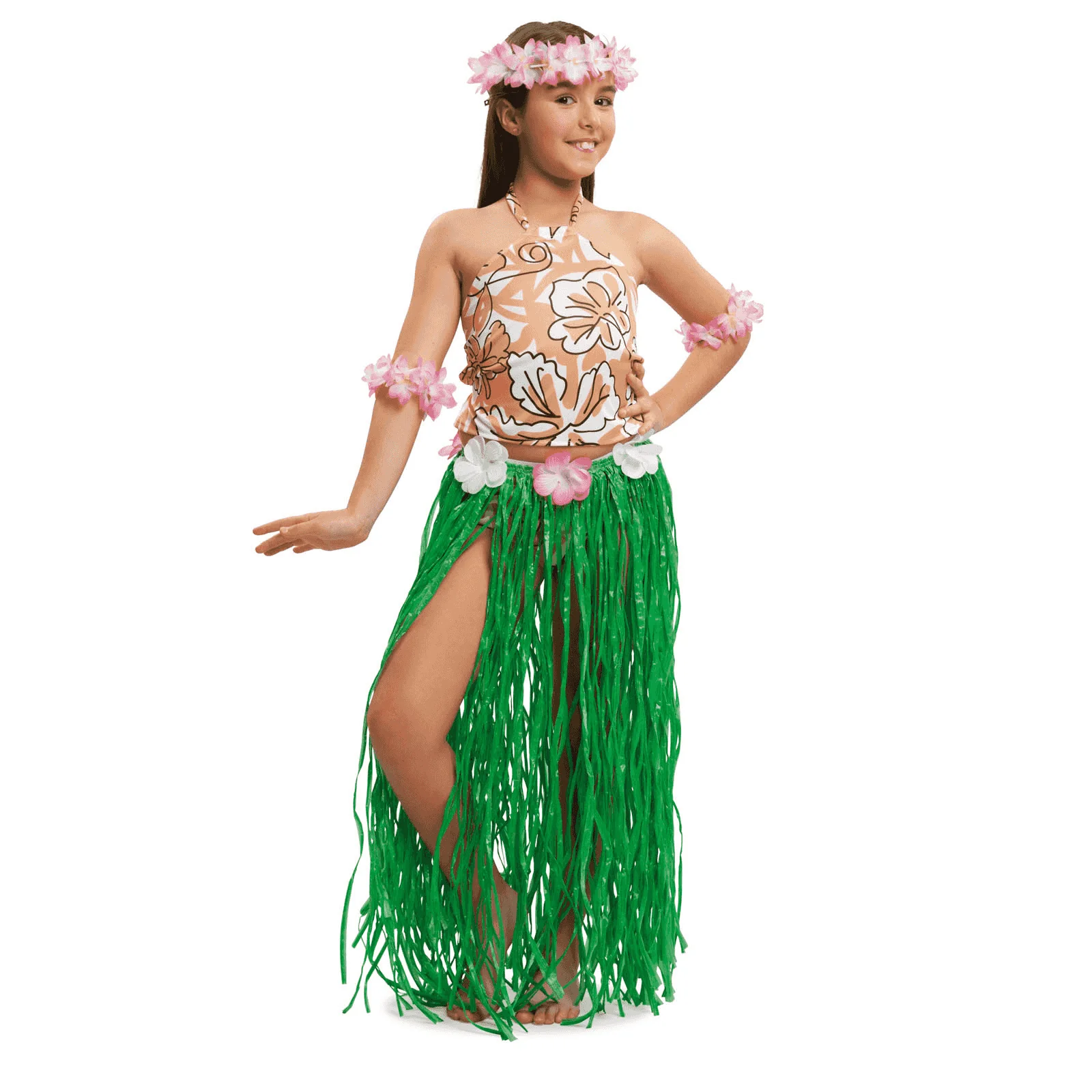 Disfraz de Hawaiana chic 5-6 años niña infantil