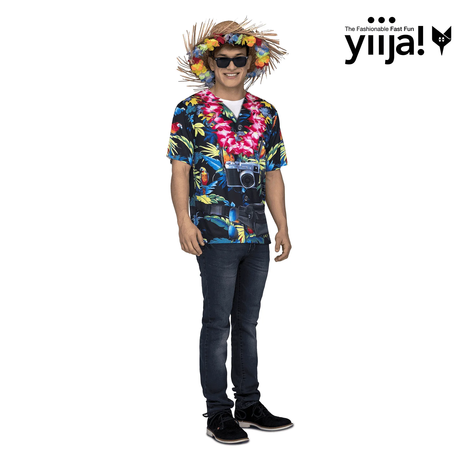 Disfraz de Hawaiian adulto talla XL