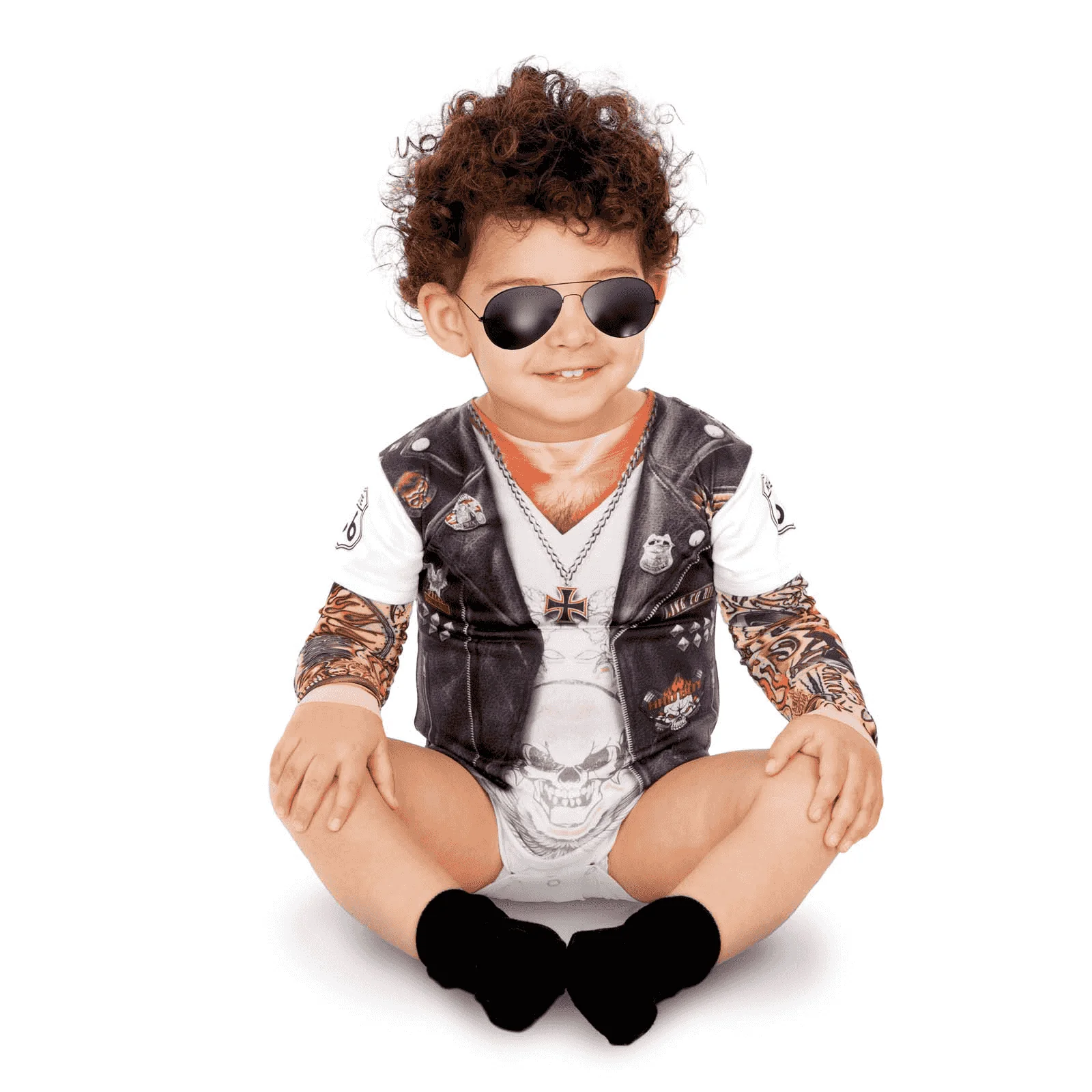 Disfraz de Hell boy bodysuits 6 meses bebé