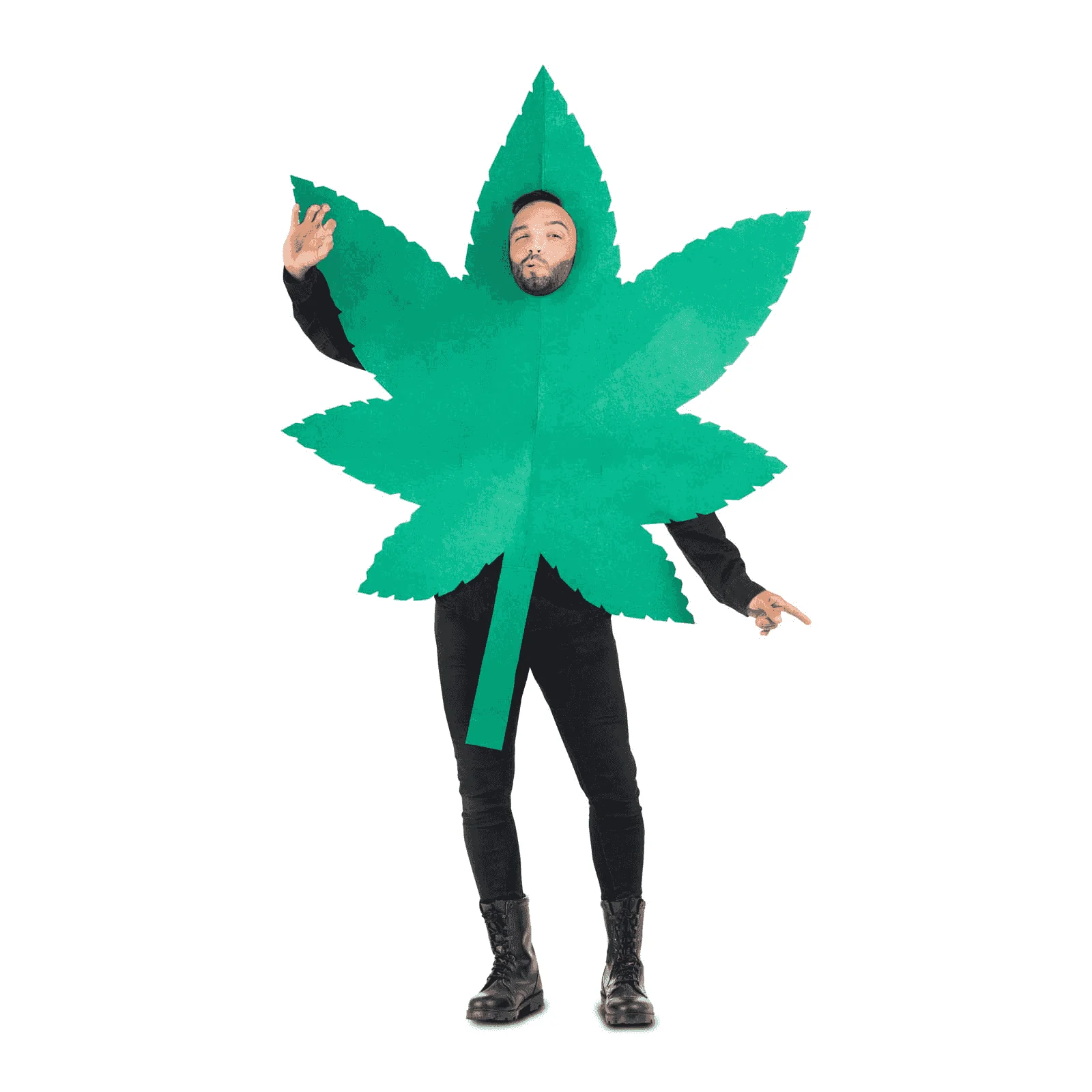 Disfraz de Hoja de hierba one size adult adulto talla TALLA ÚNICA