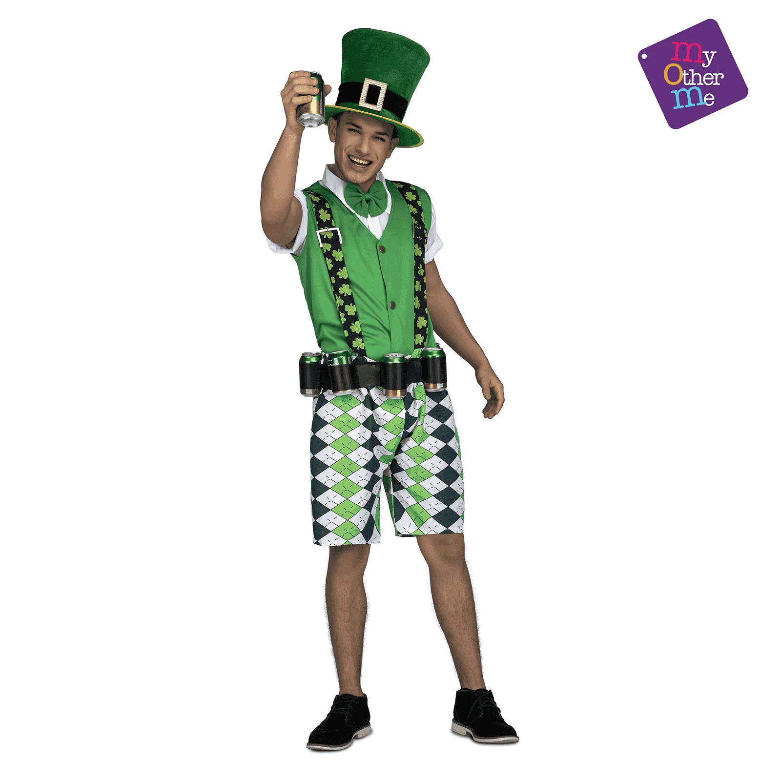 Disfraz de Irish man beer adulto talla ML