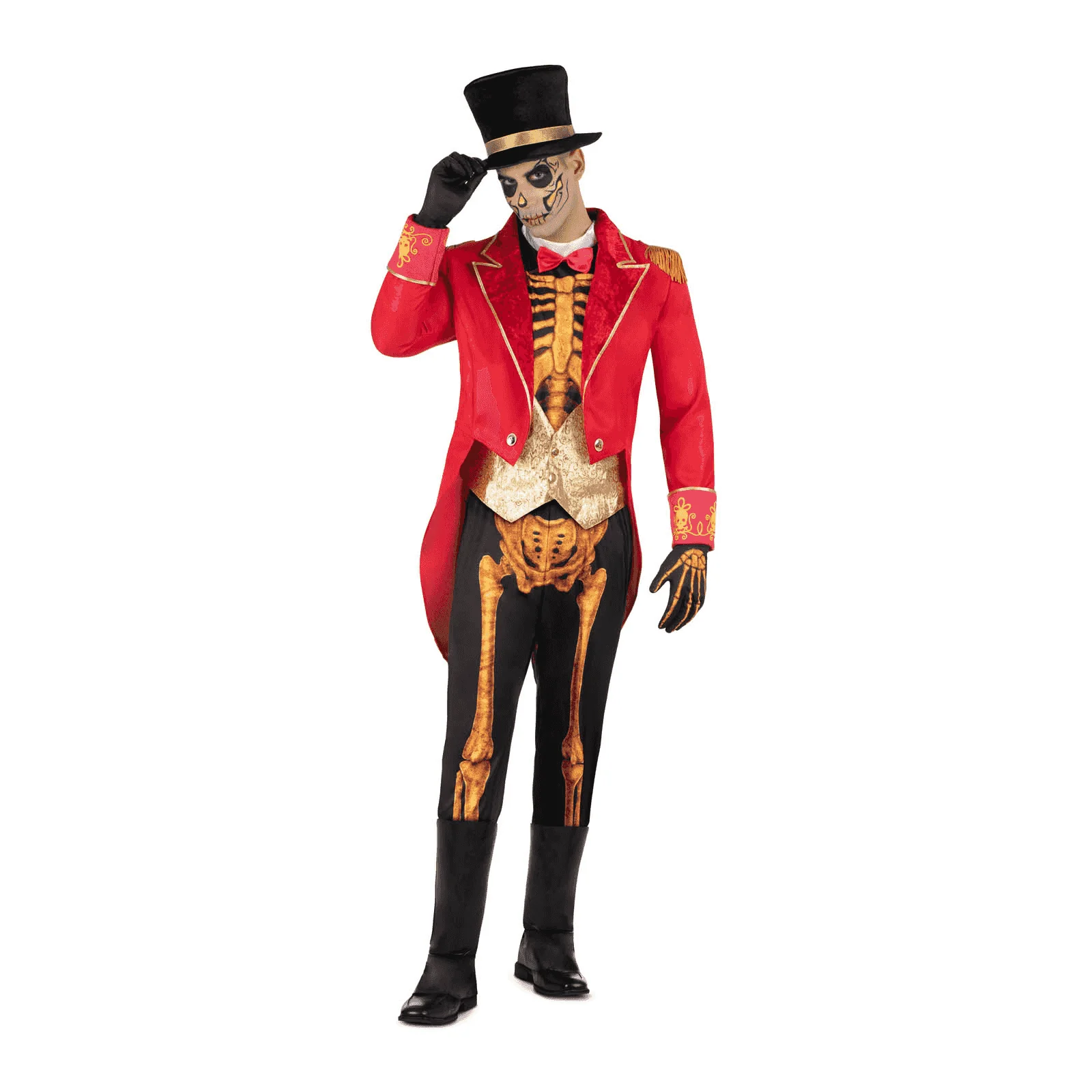 Disfraz de Jefe de pista siniestro adulto talla XL