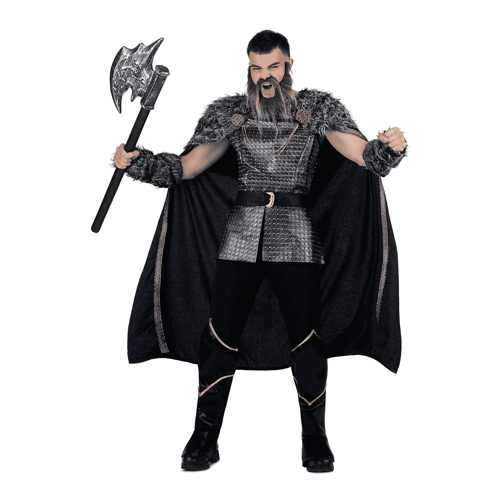 Disfraz de Jefe vikingo adulto talla XXXL