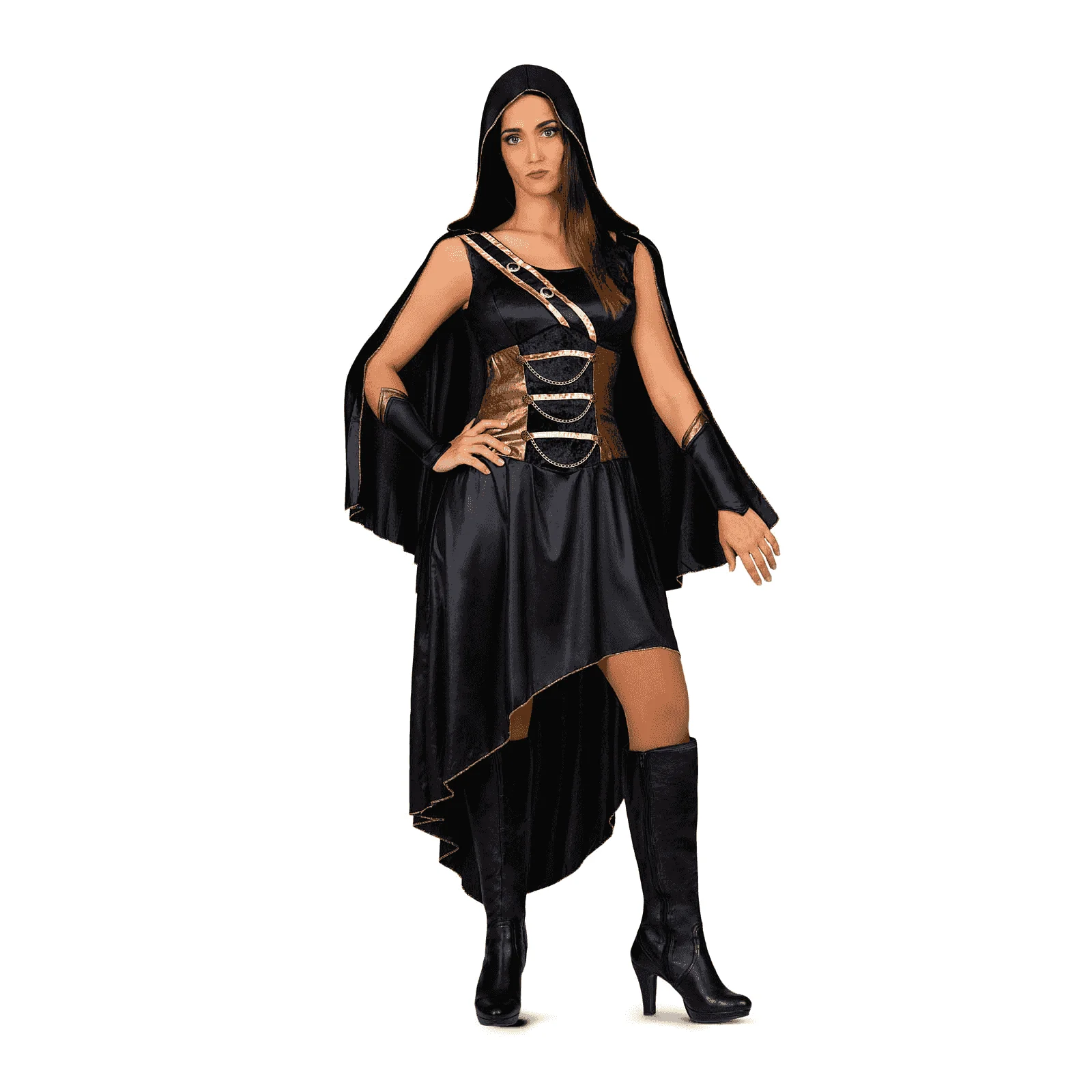 Disfraz de Lady cazadora adulto talla ML