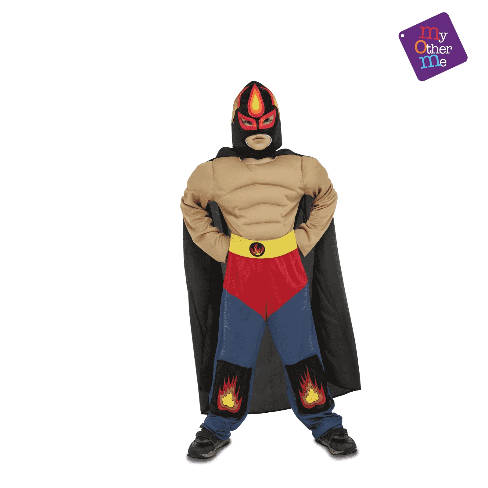 Disfraz de Luchador ramírez 10-12 años niño infantil