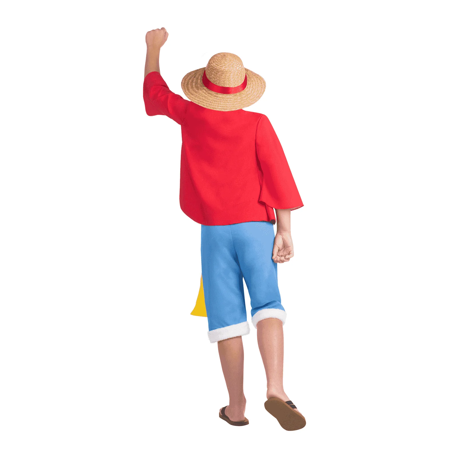 Disfraz de Luffy 10-12 años infantil - Image 3