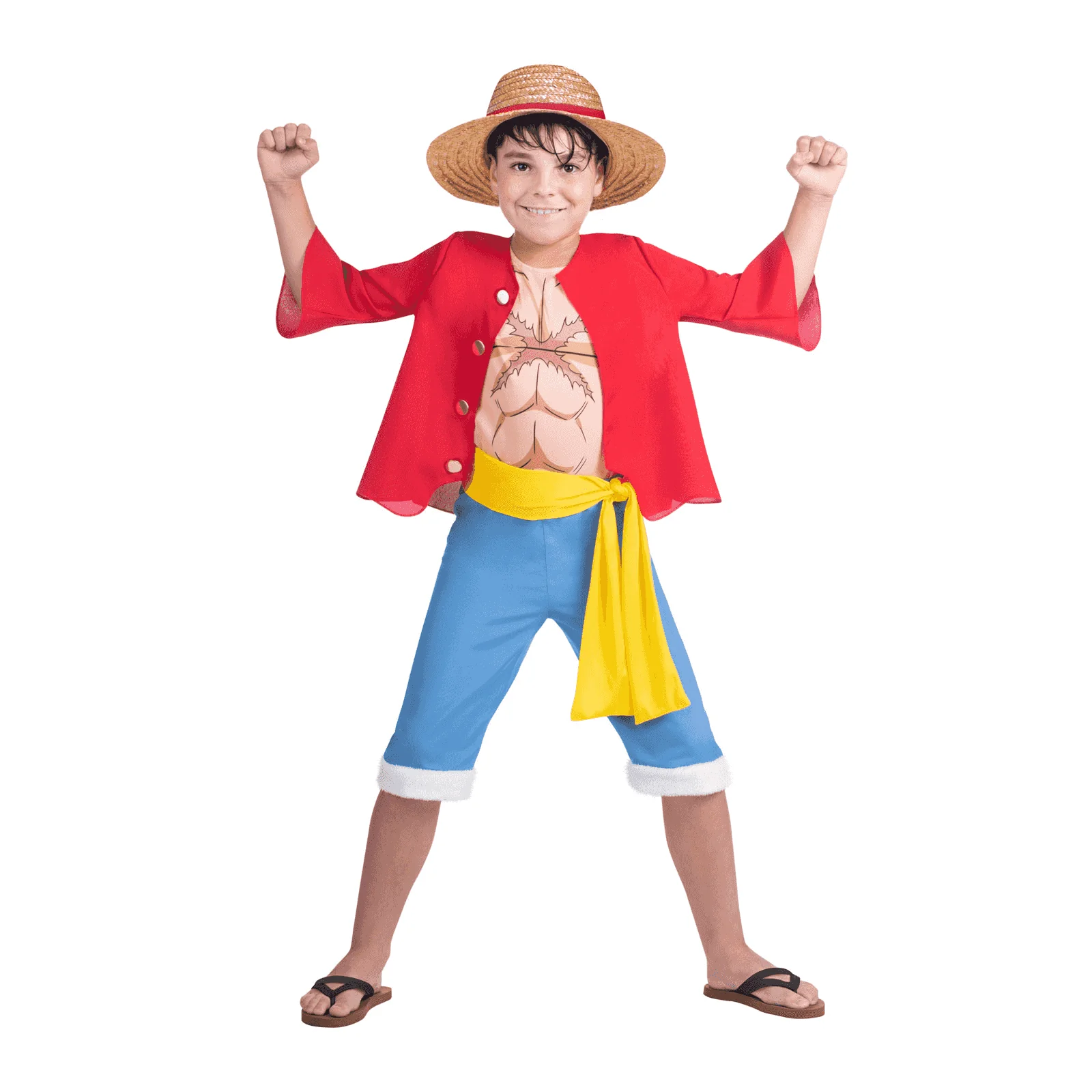 Disfraz de Luffy 7-9 años infantil - Image 2