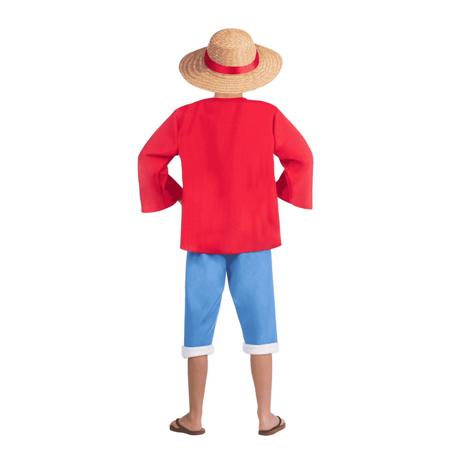 Disfraz de Luffy adulto talla S - Image 3
