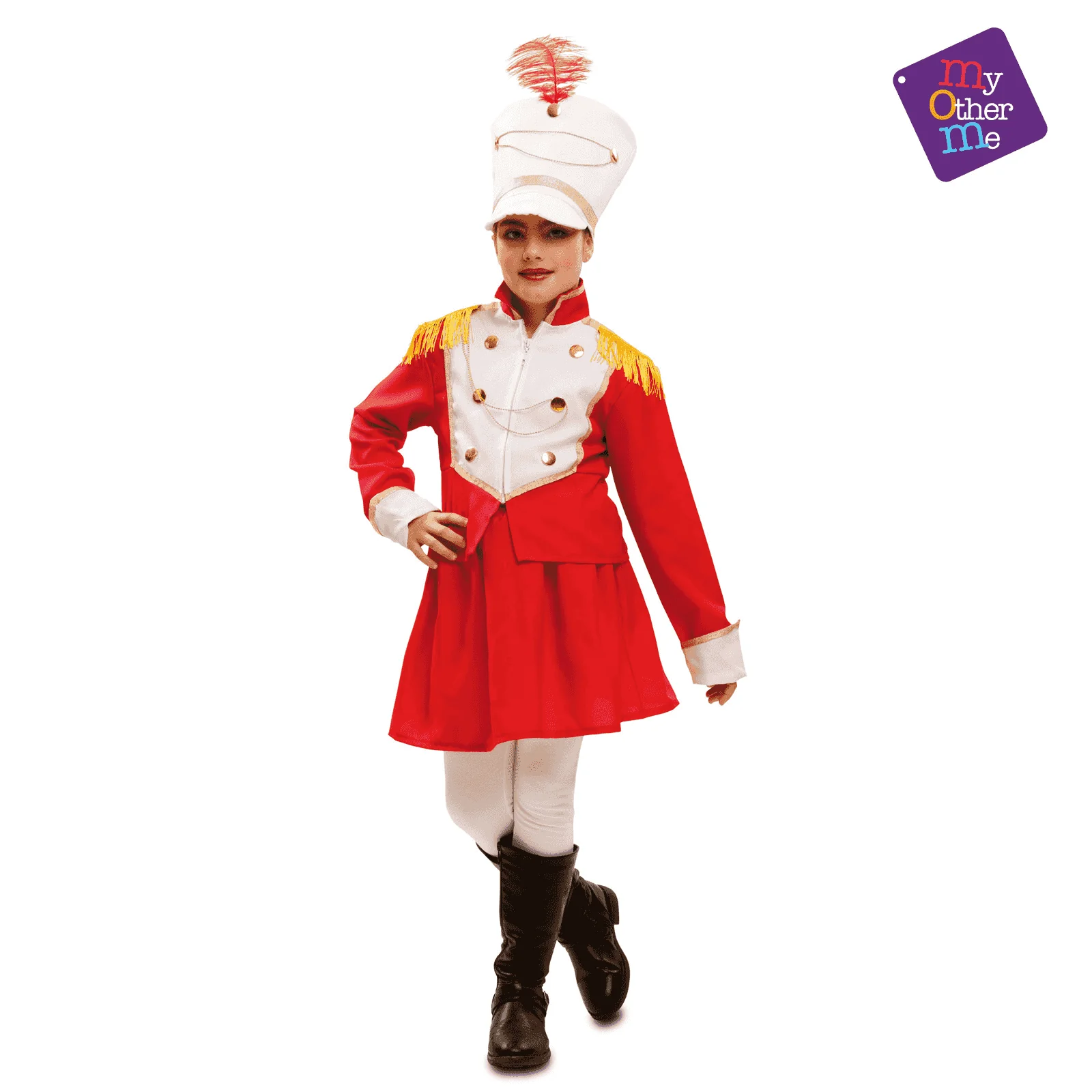 Disfraz de Majorette 3-4 años infantil