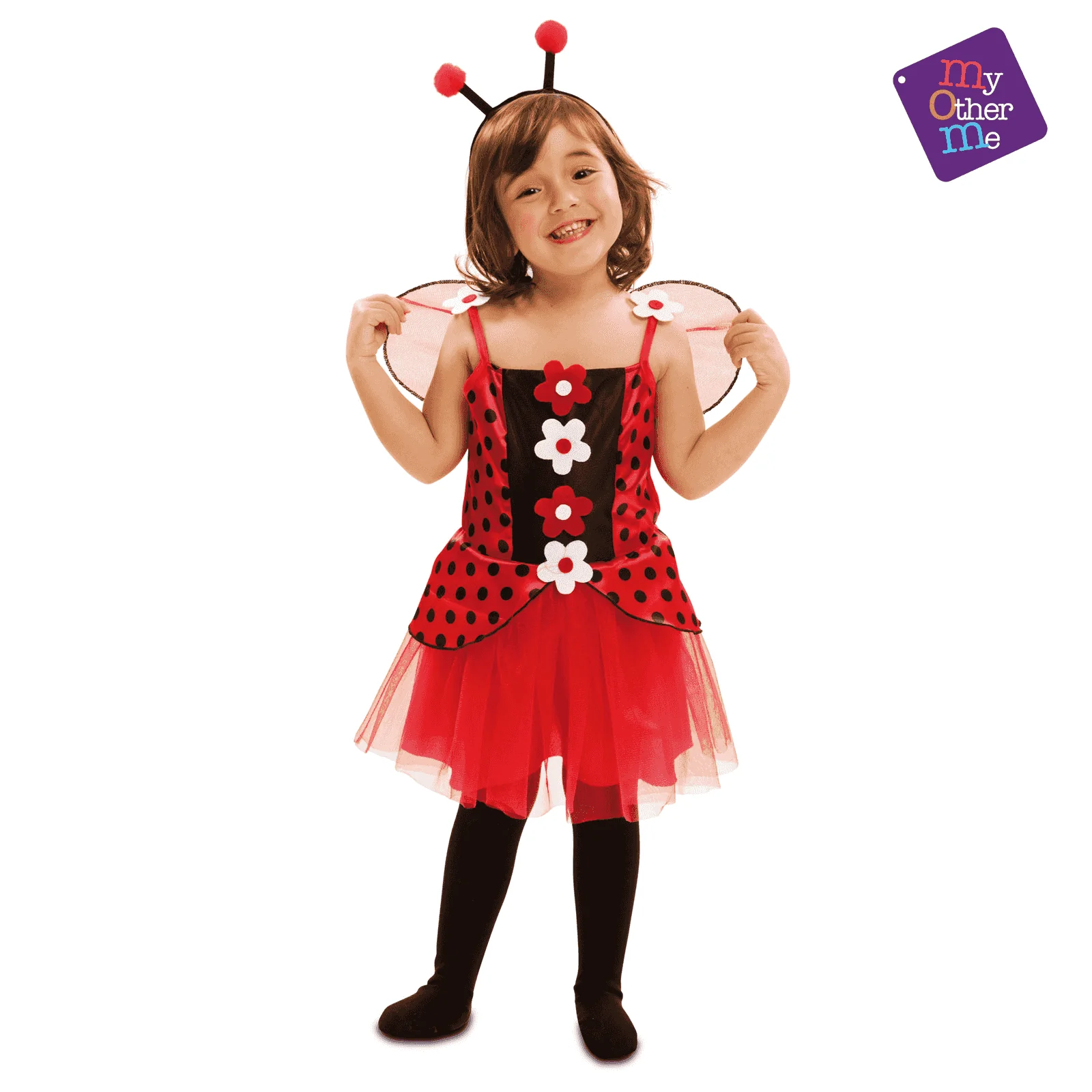 Disfraz de Mariquita 3-4 años infantil