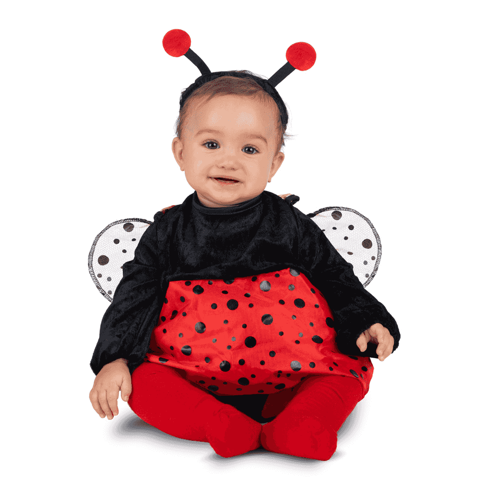 Disfraz de Mariquita 7-12 meses bebé