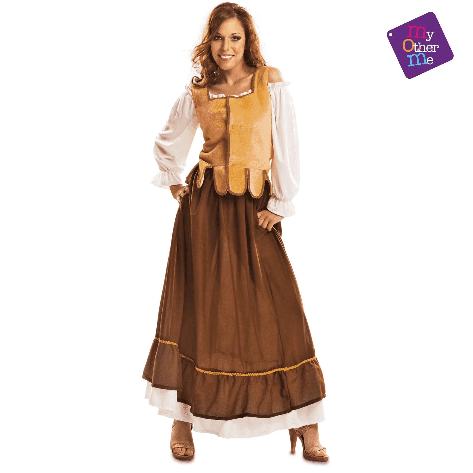 Disfraz de Mesonera adulto talla ML