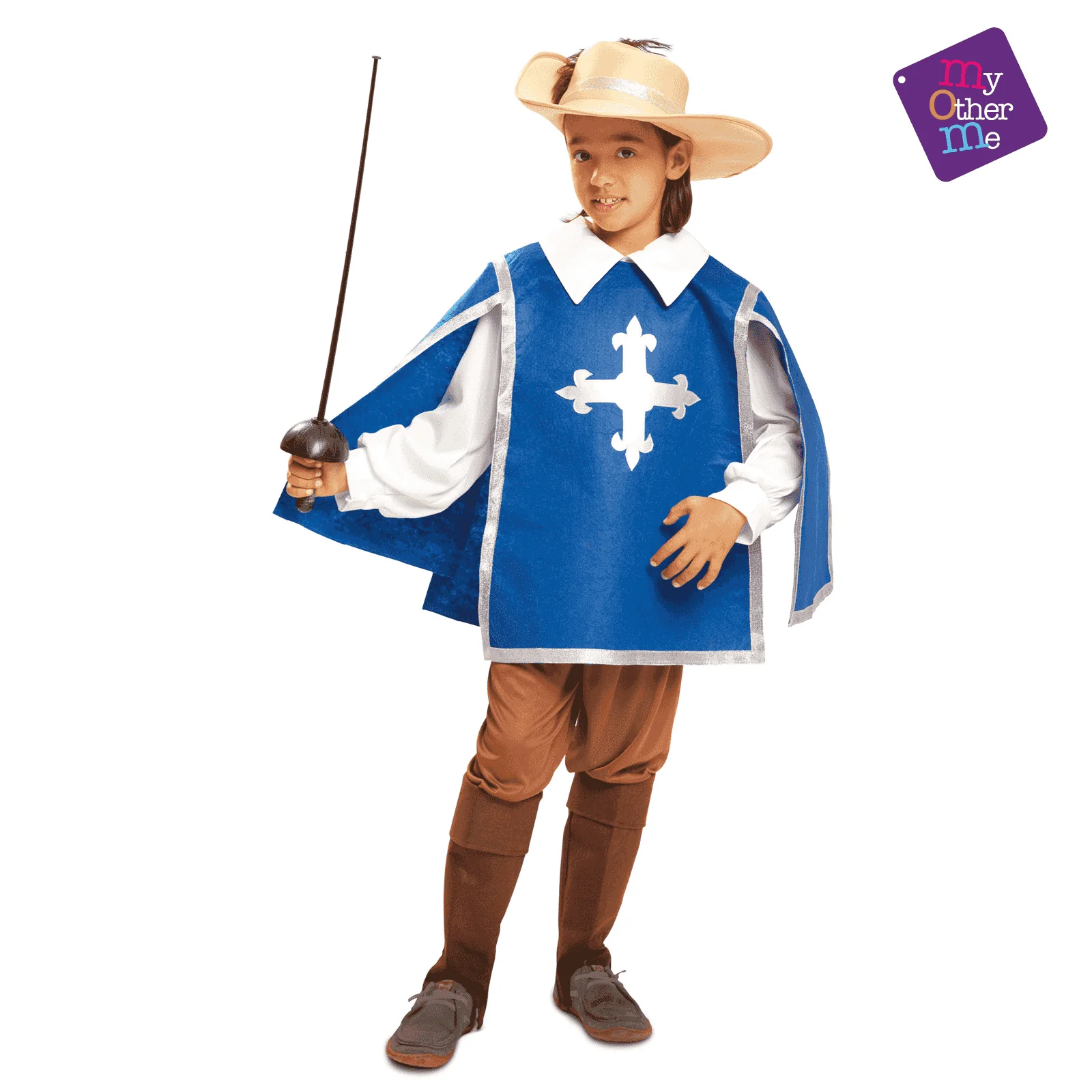Disfraz de Mosquetero 7-9 años infantil