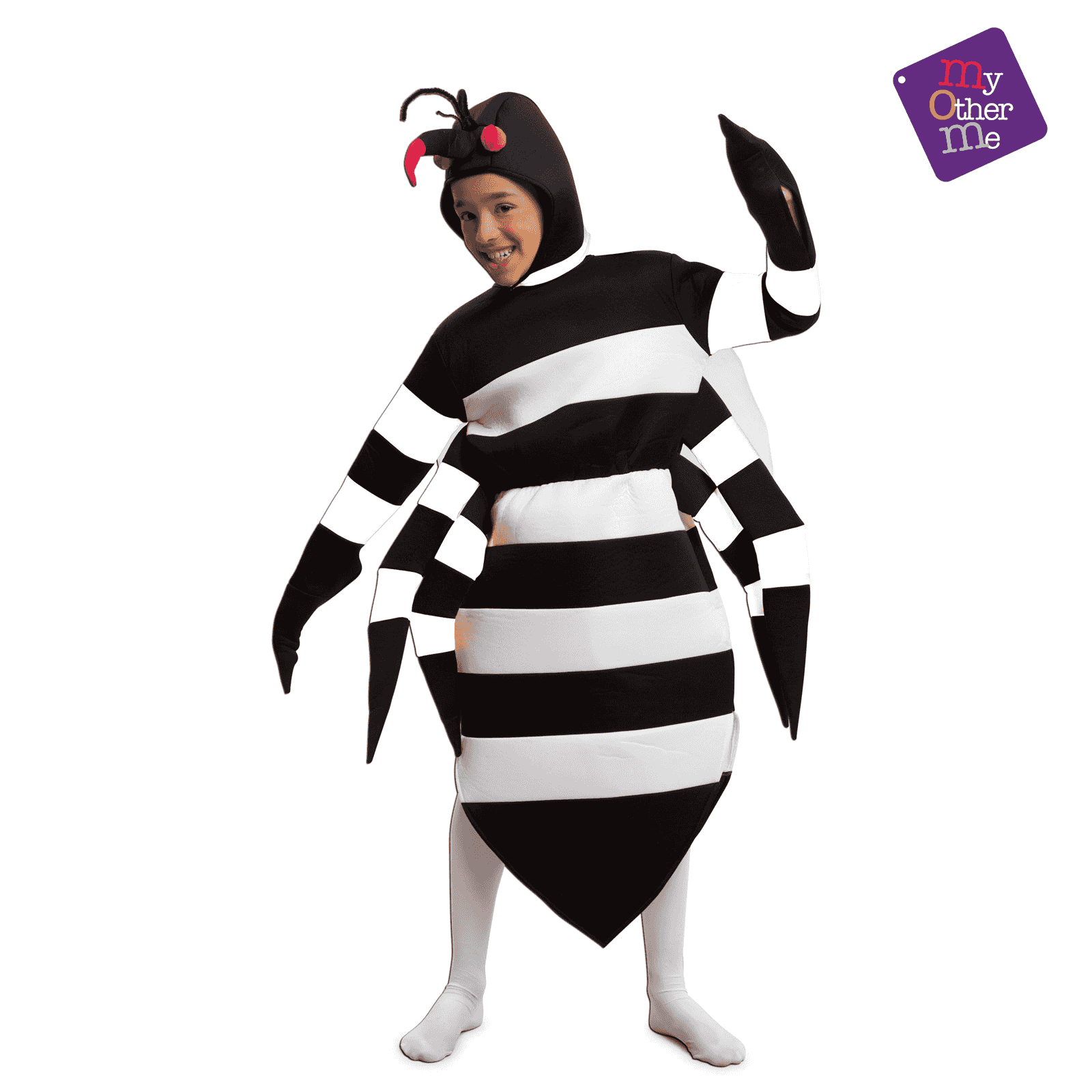 Disfraz de Mosquito tigre 10-12 años infantil