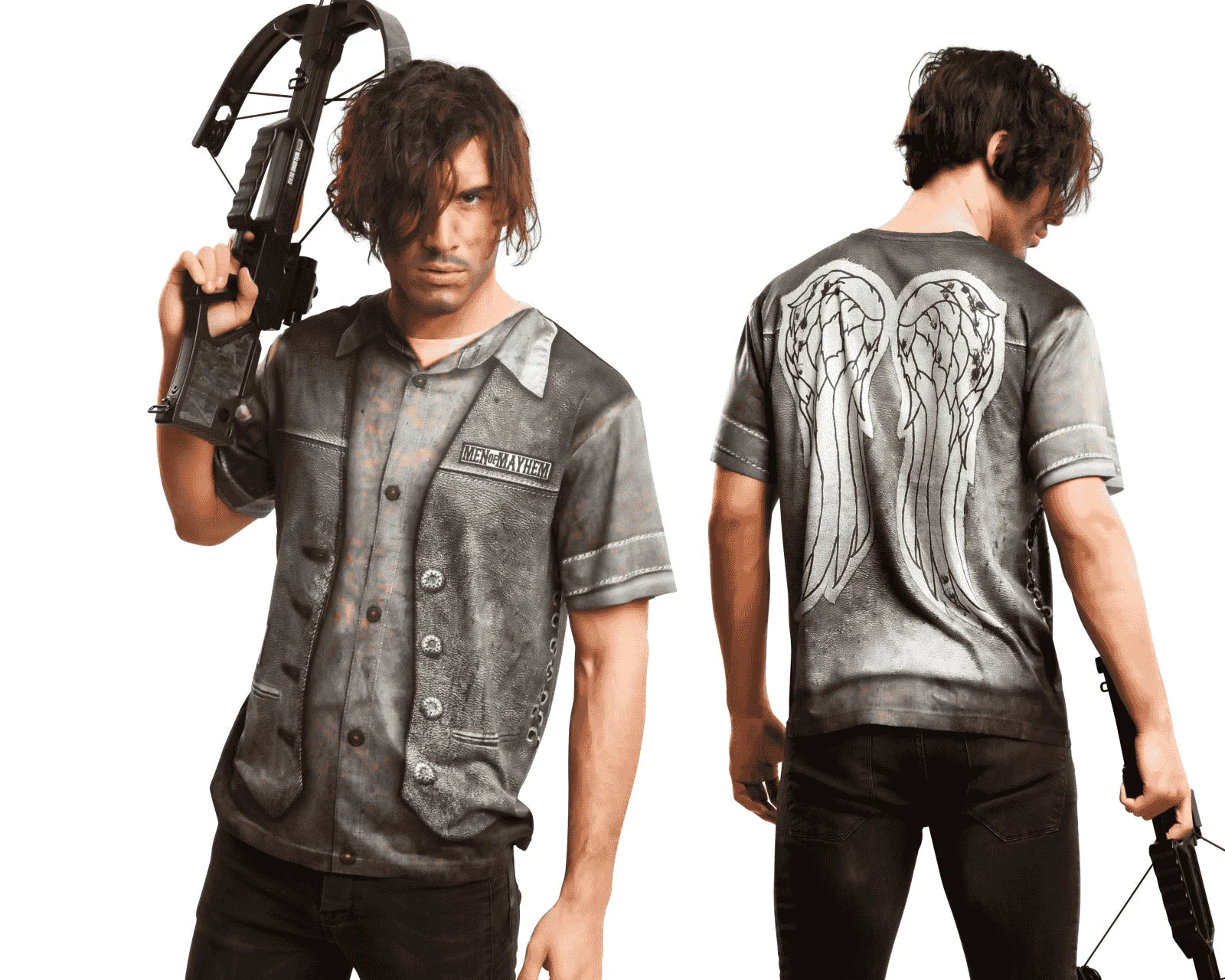 Disfraz de Motorbiker adulto talla M