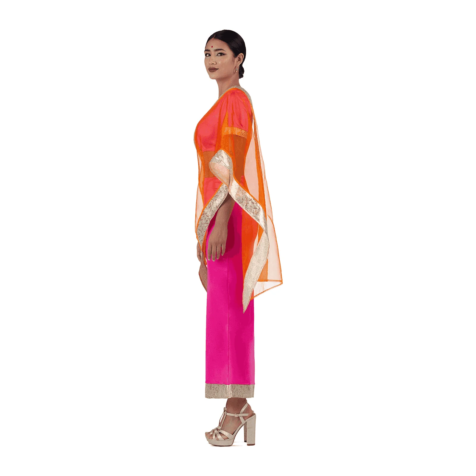 Disfraz de Mujer hindú adulto talla XL - Image 4