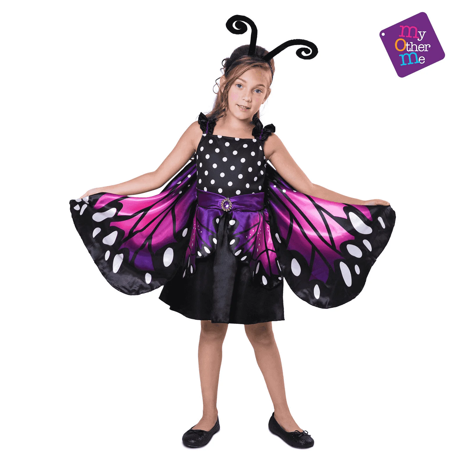Disfraz de Niña mariposa 10-12 años infantil