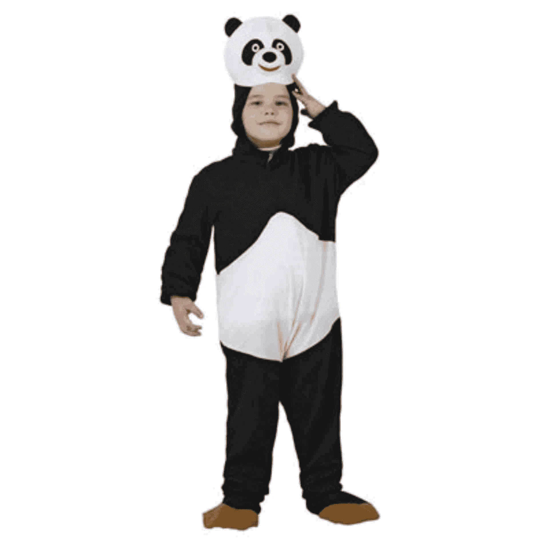 Disfraz De Oso Panda Infantil 7-9