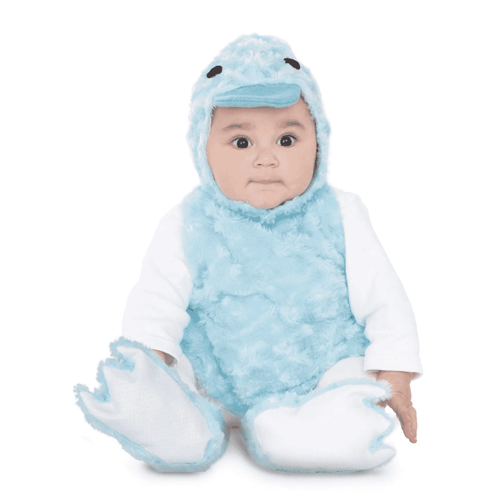 Disfraz de Patito peluche azul 12-24 meses bebé