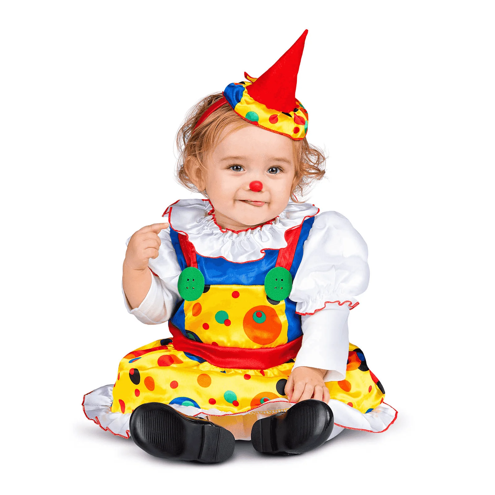 Disfraz de Payasita 12-24 meses bebé