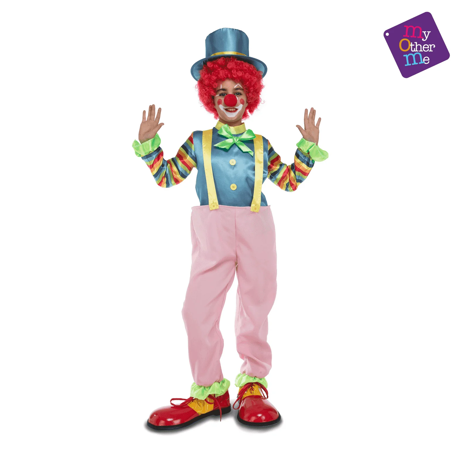Disfraz de Payaso con aro 7-9 años niño infantil