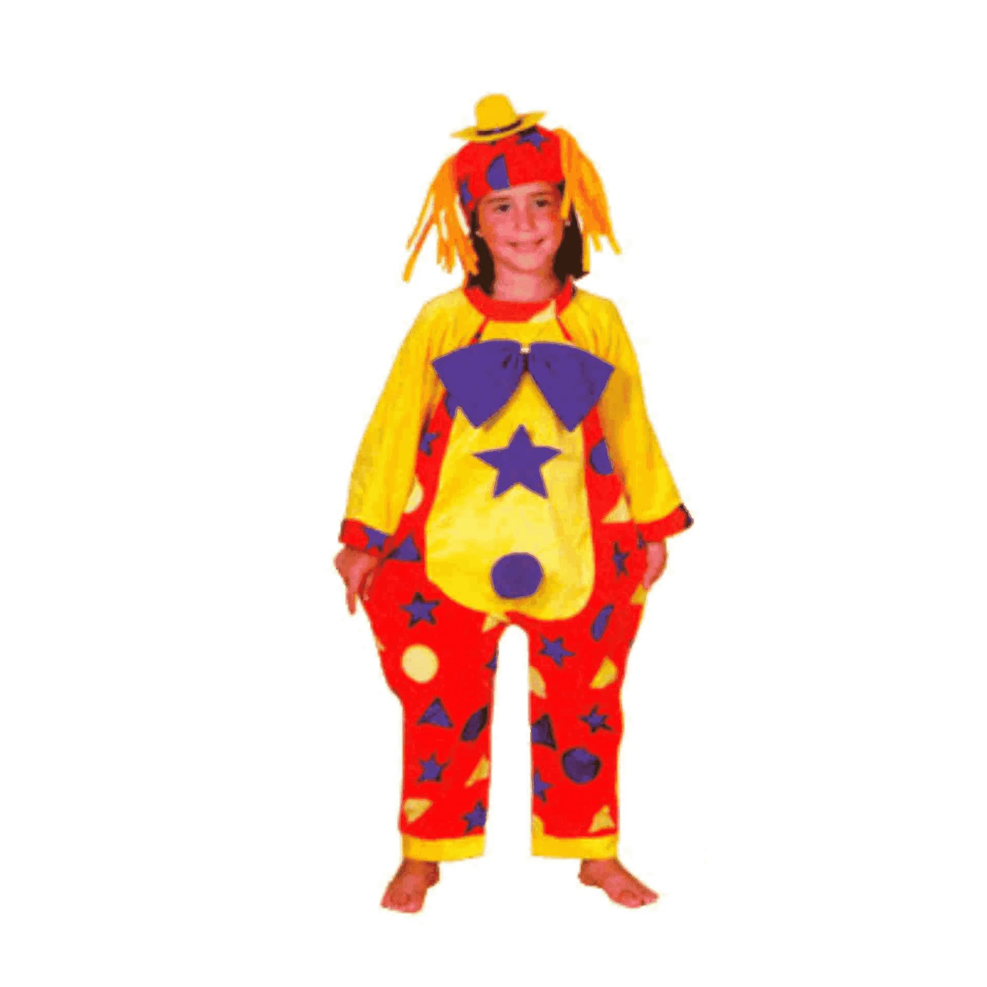 Disfraz De Payaso Peluche Infantil 2-4