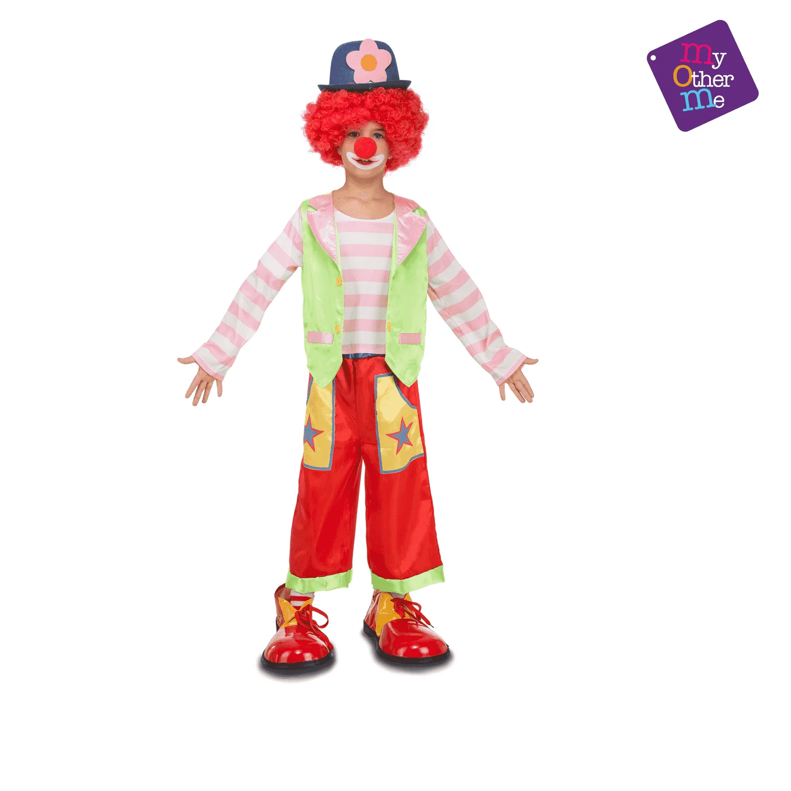 Disfraz de Payaso rodeo 10-12 años infantil