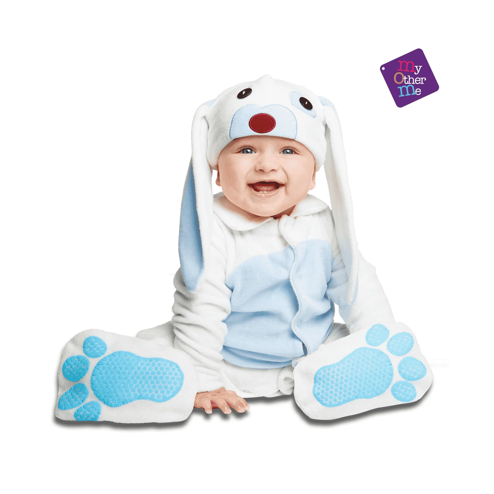 Disfraz de Pequeño conejito azul 12-24 meses bebé
