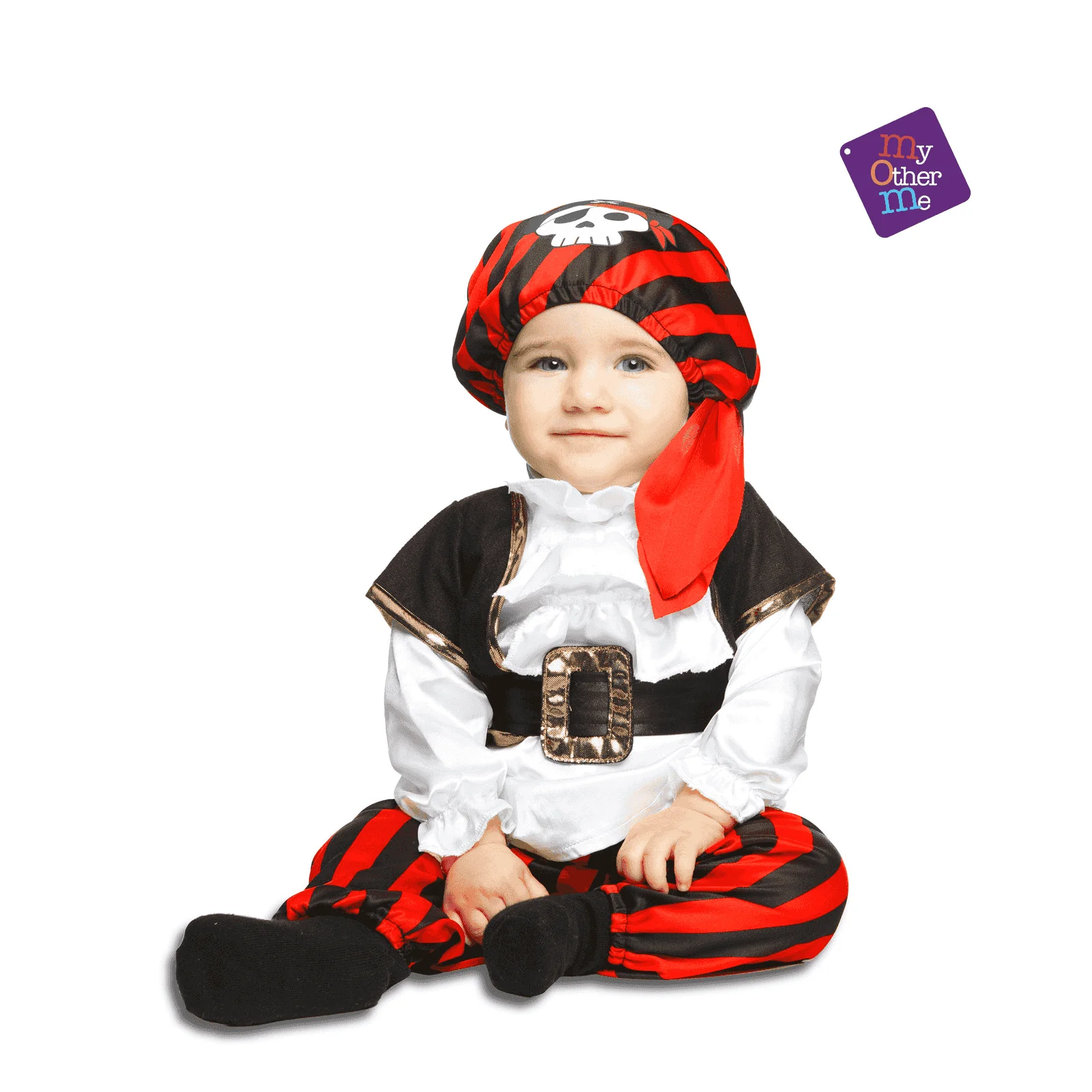 Disfraz de Pequeño pirata 0-6 meses bebé