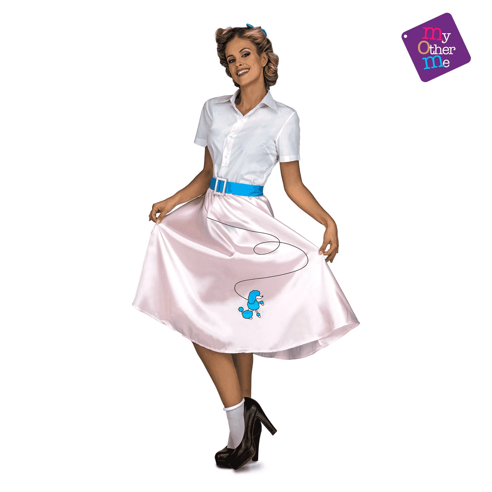 Disfraz de Pink lady ml adulto talla ML